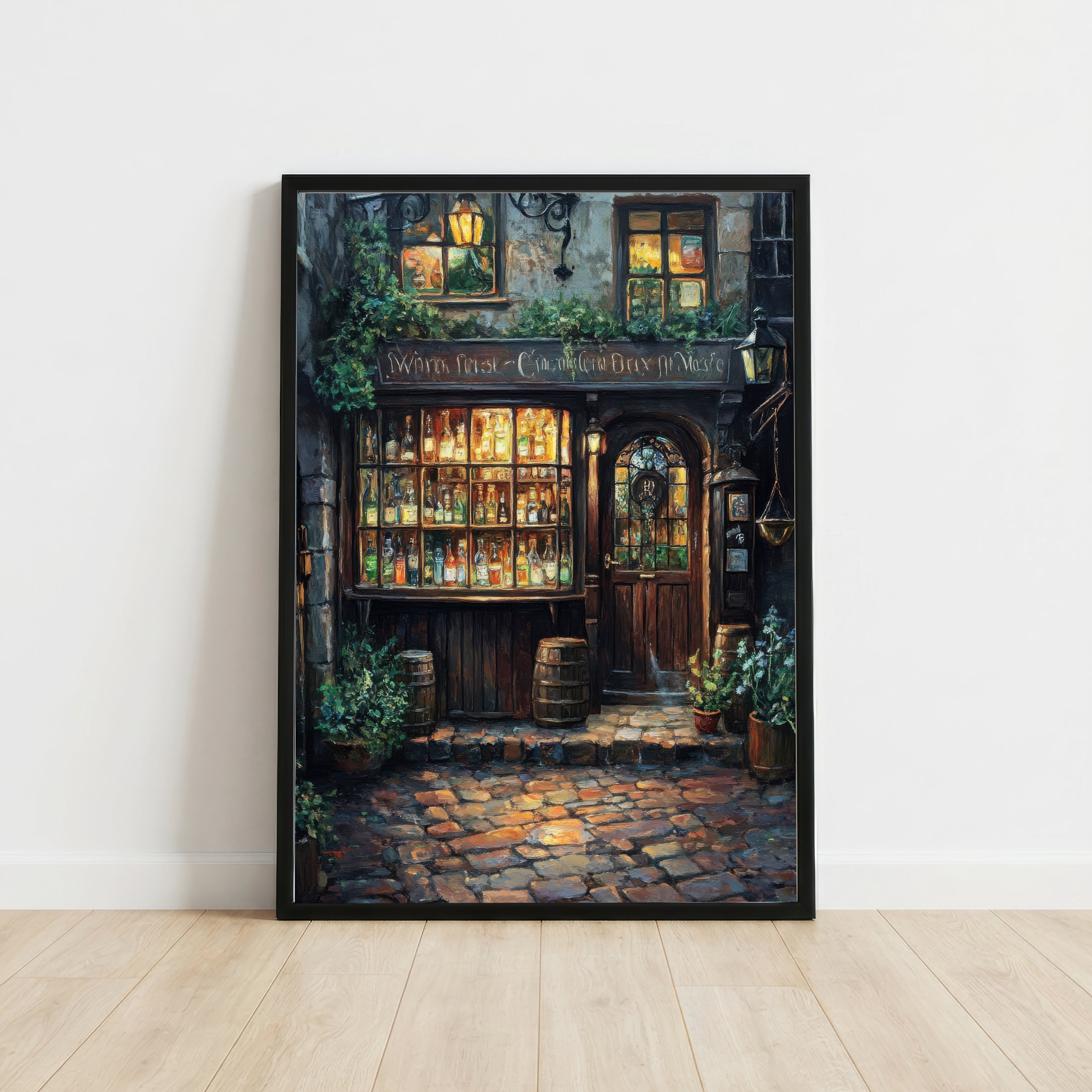 Vintage Pub Front Art Print