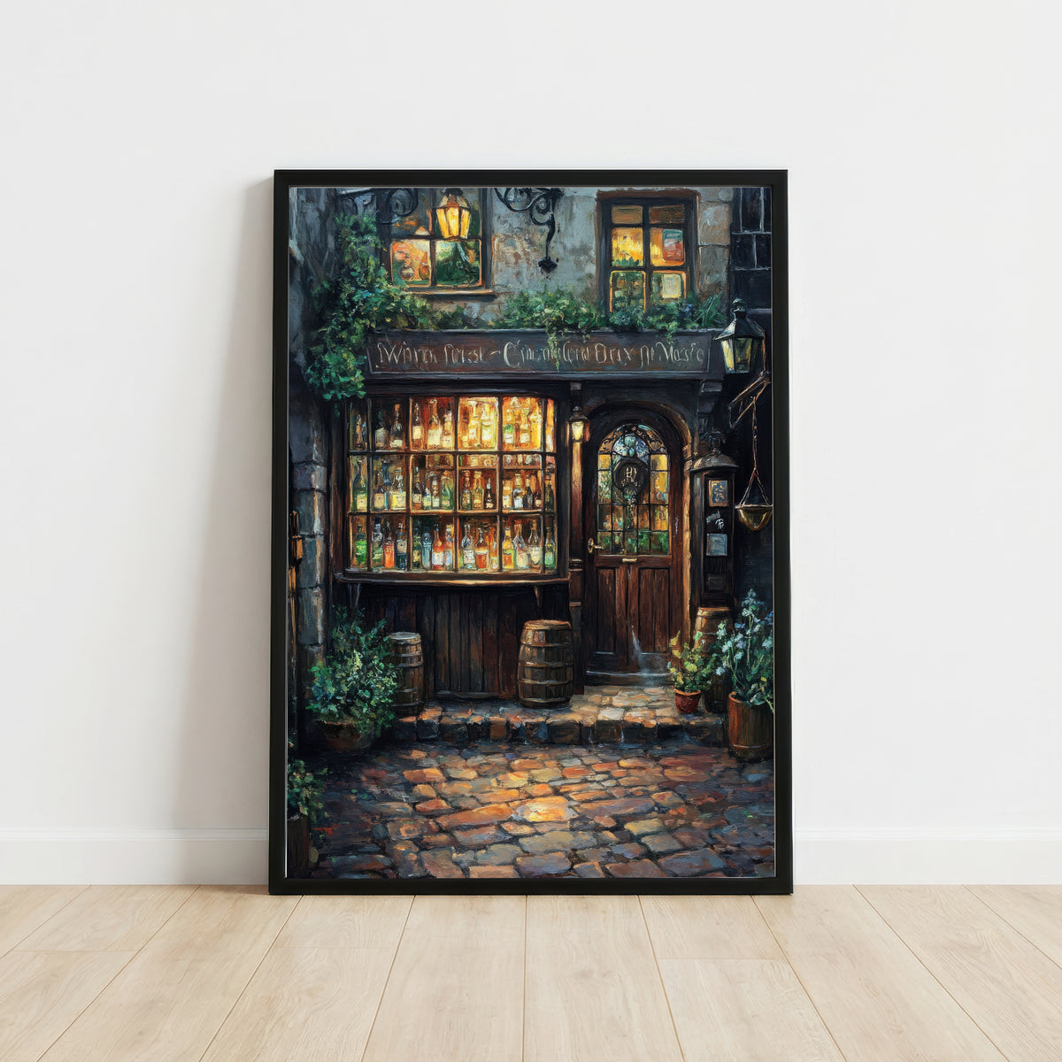 Vintage Pub Front Art Print
