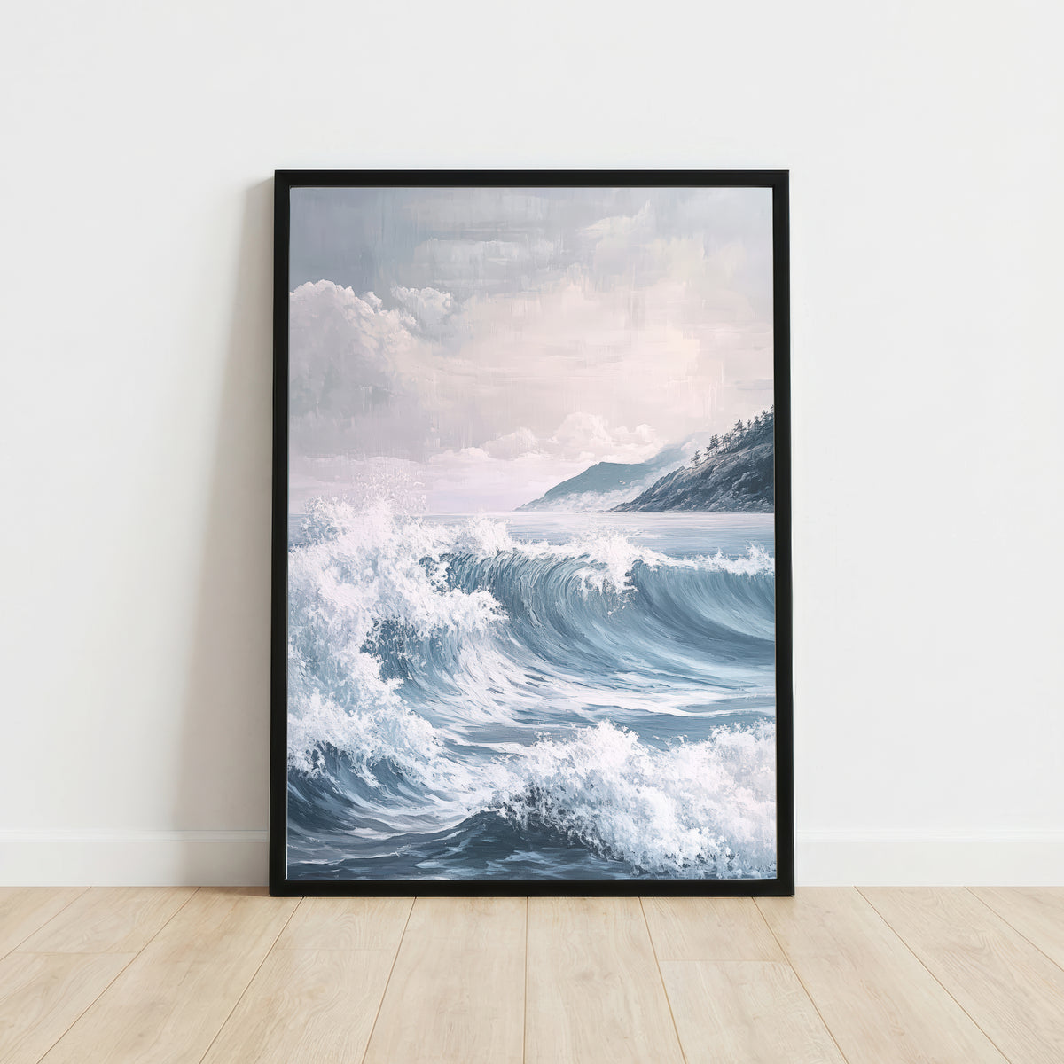 Stormy Ocean Wave Art Print