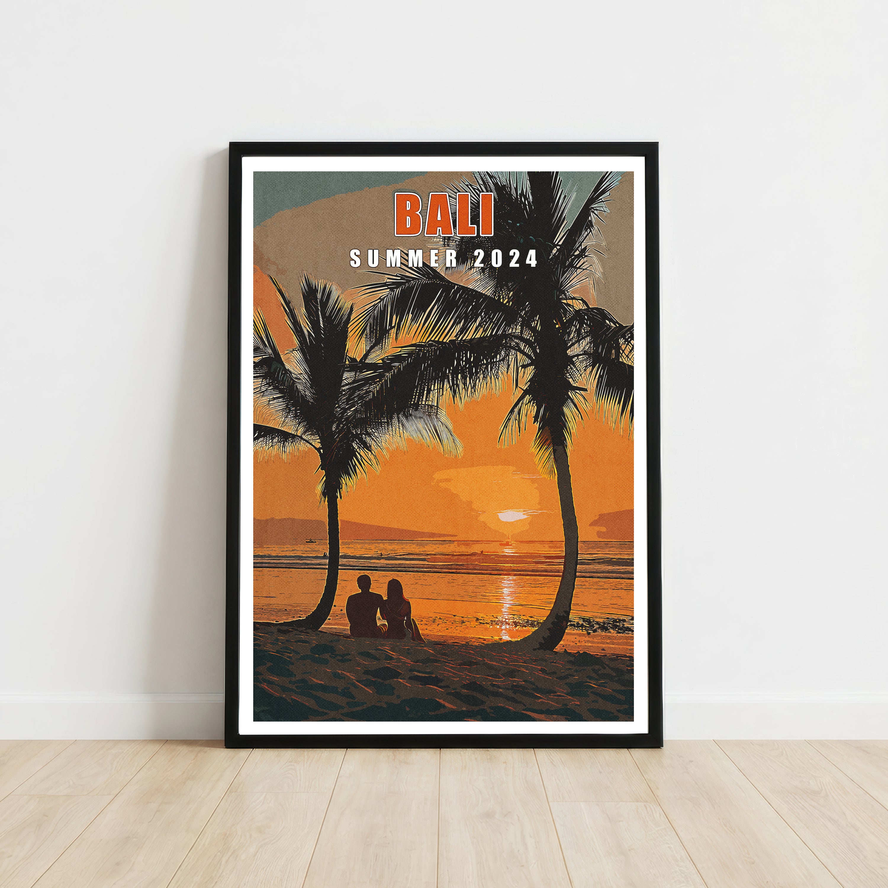 Bali Summer Sunset Art Print
