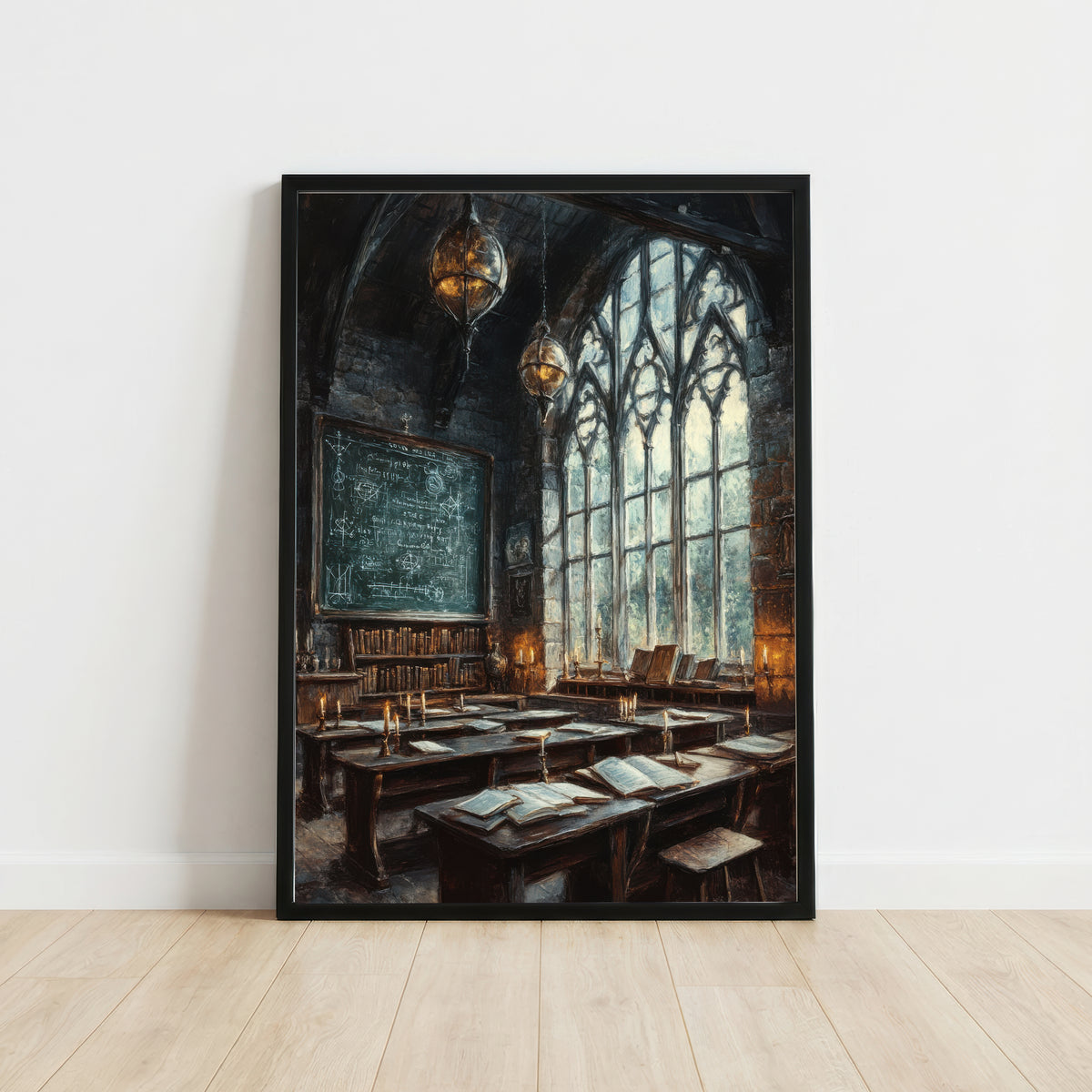 Gothic Alchemy Study Art Print