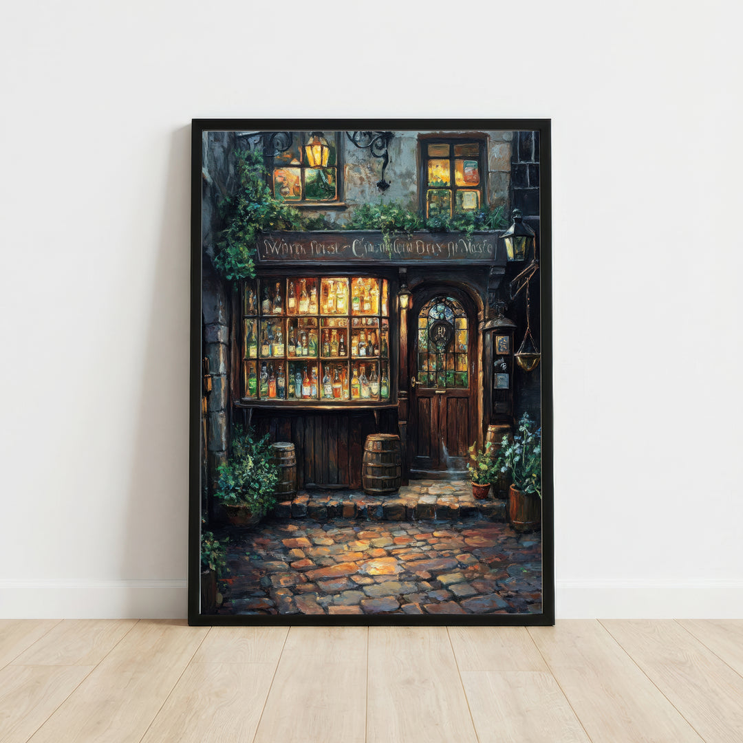 Vintage Pub Facade Art Print