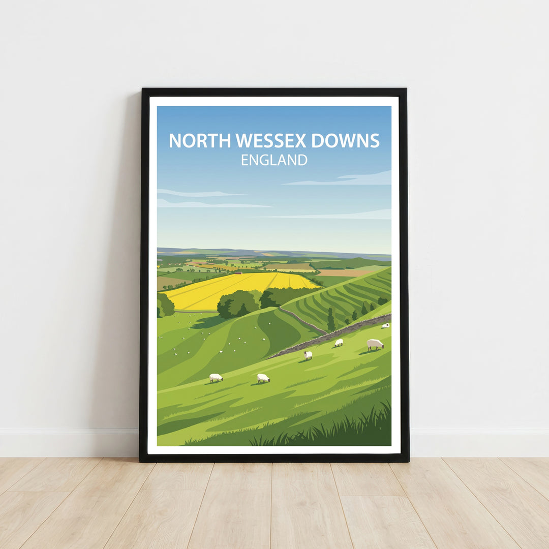 North Wessex Downs England
