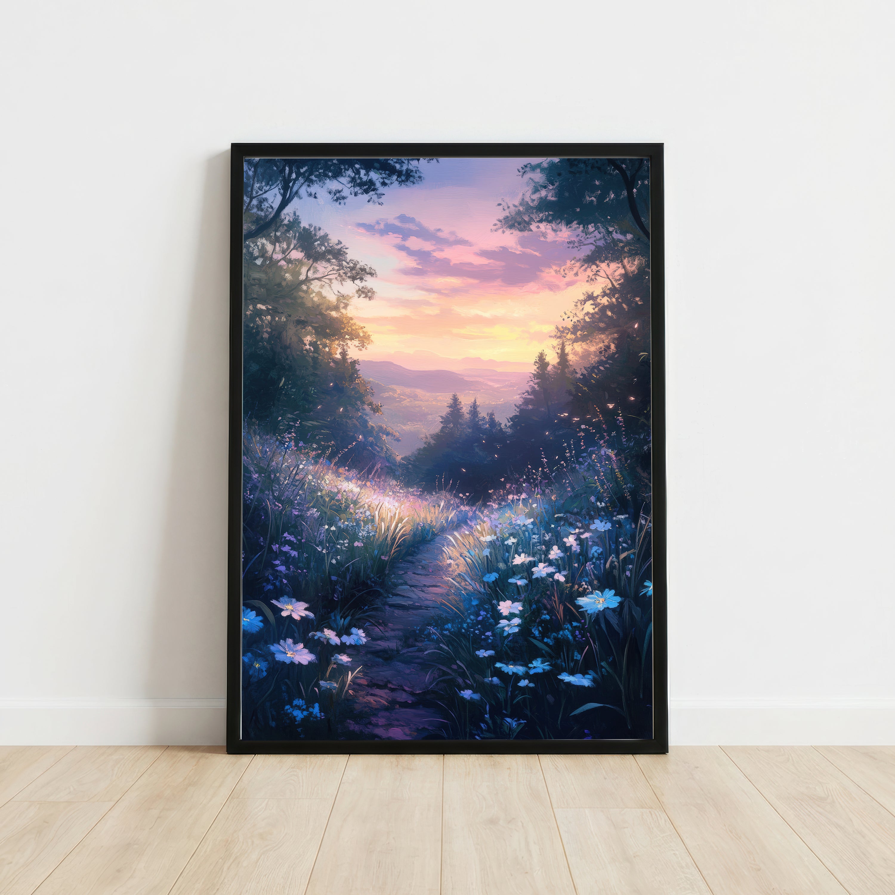 Enchanted Woodland Path Art Print