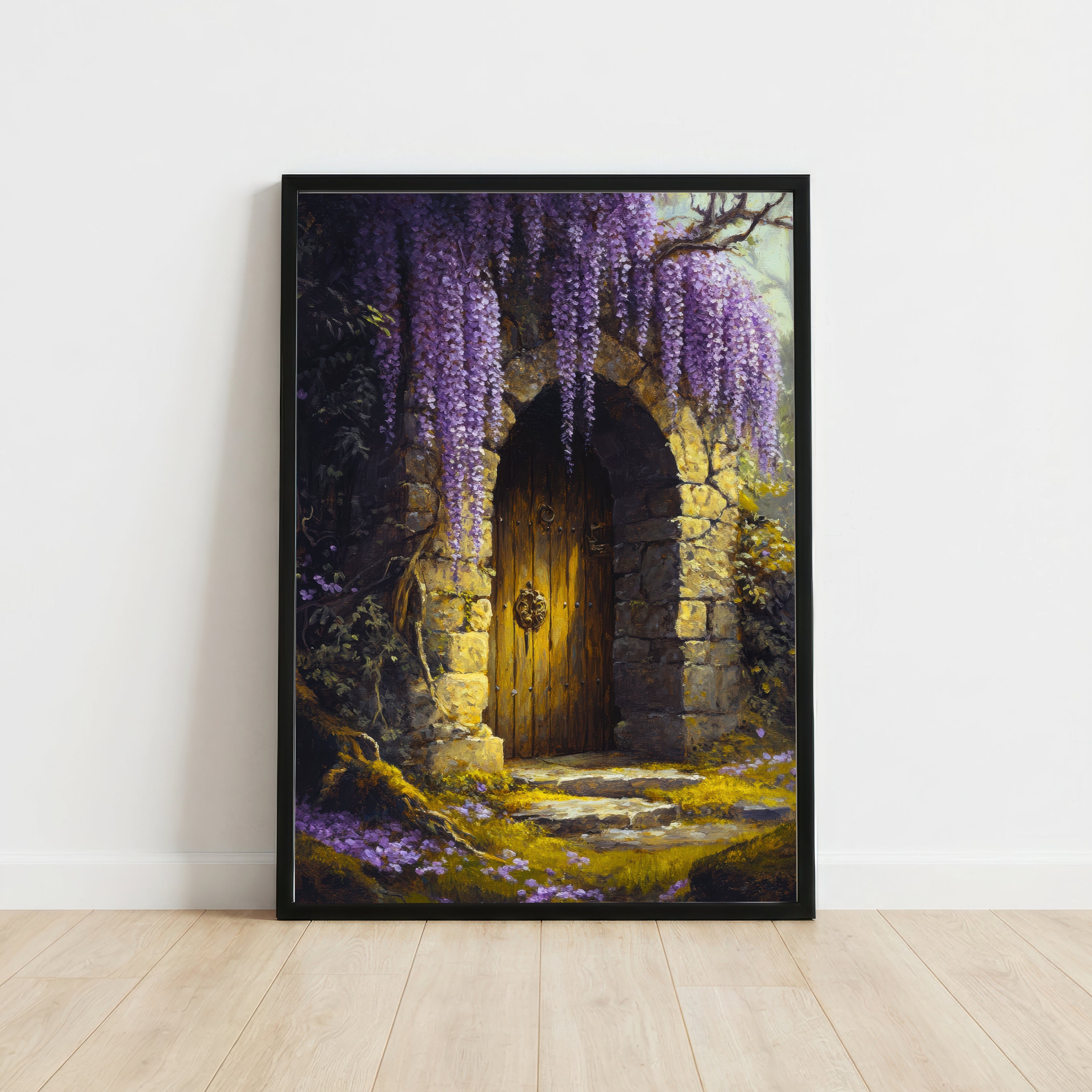 Enchanted Woodland Door Art Print