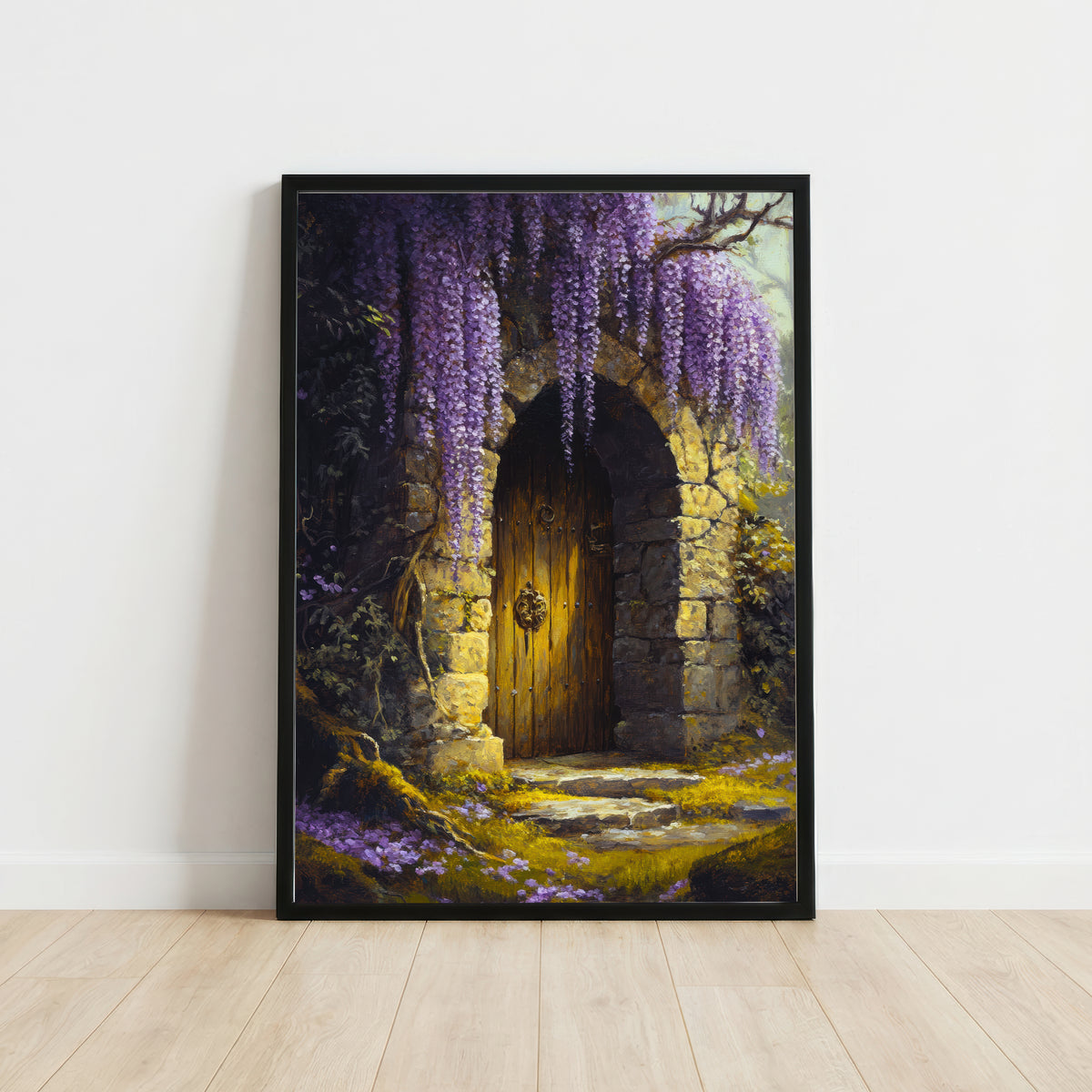 Enchanted Woodland Door Art Print