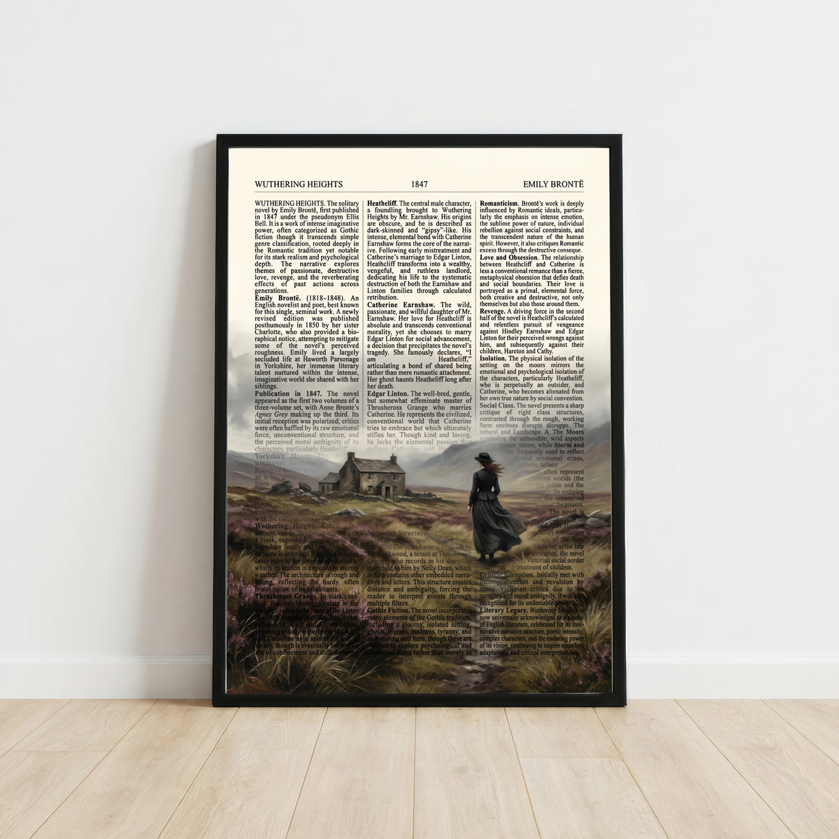 Wuthering Heights Gothic Art Print