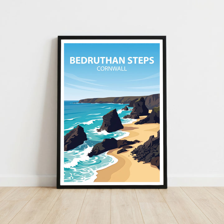 Bedruthan Steps Cornwall