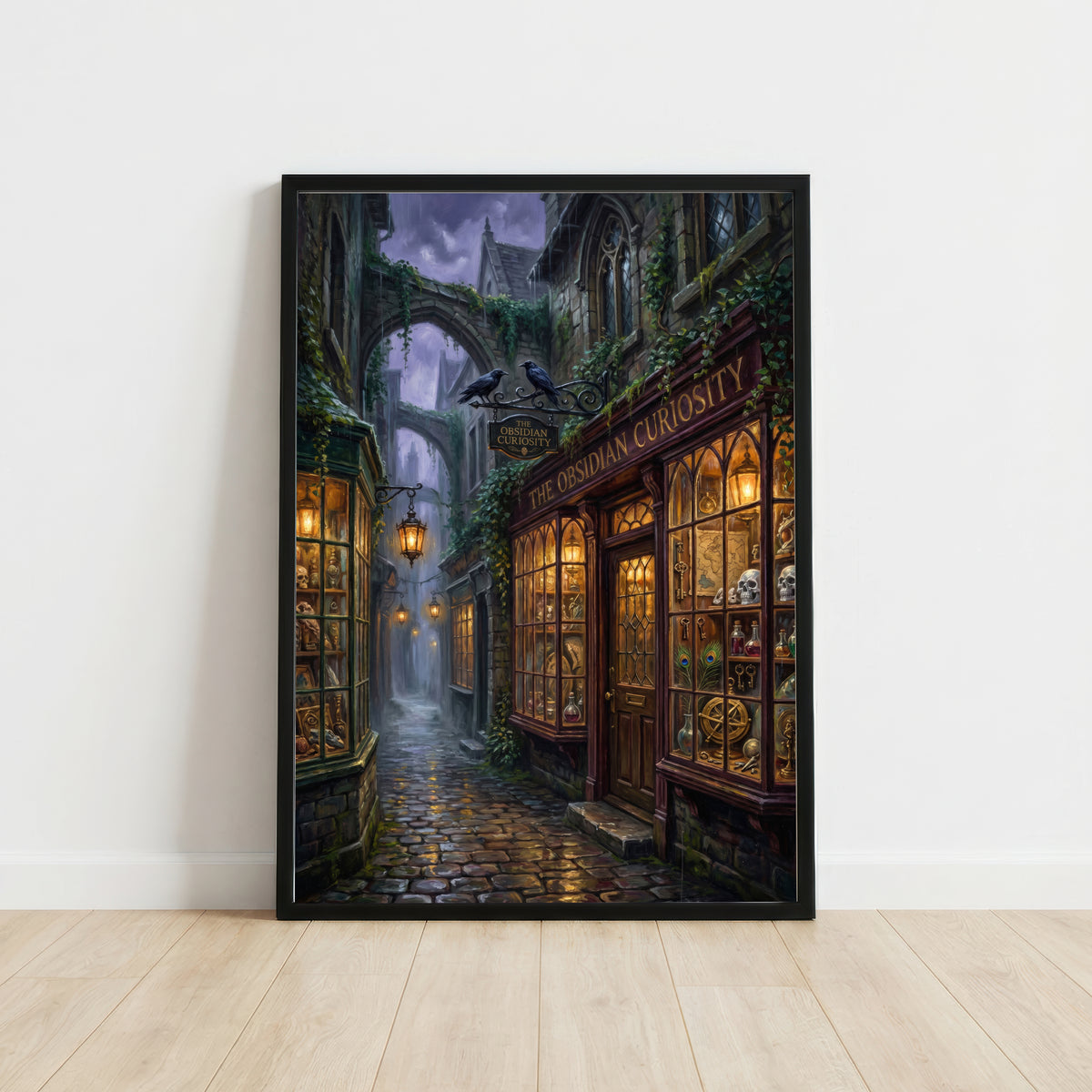 Gothic Curiosity Shop Art Print