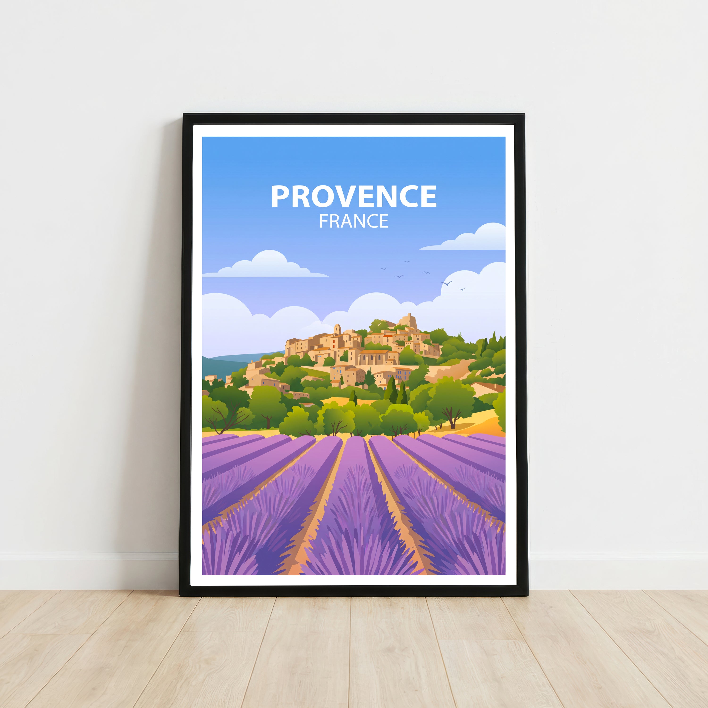 Provence France Travel Poster