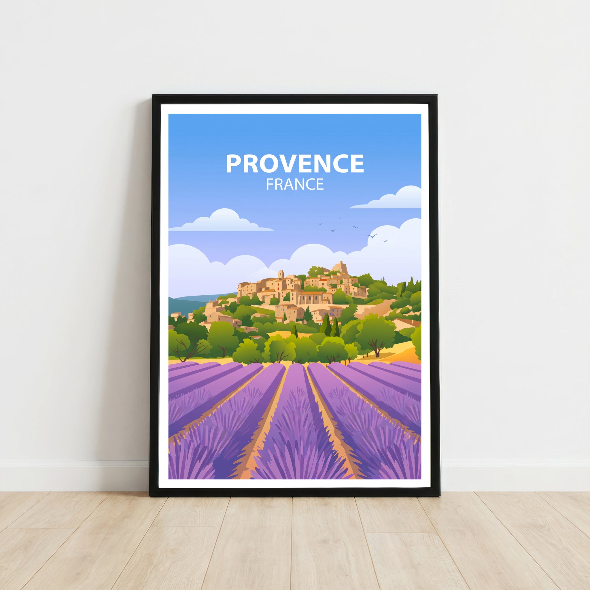 Provence France Travel Poster