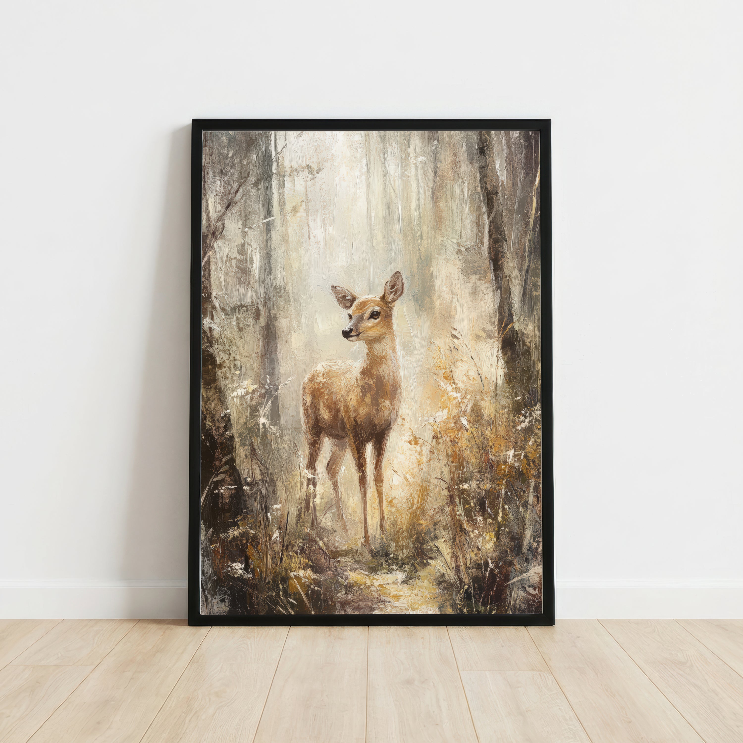 Woodland Fawn Art Print
