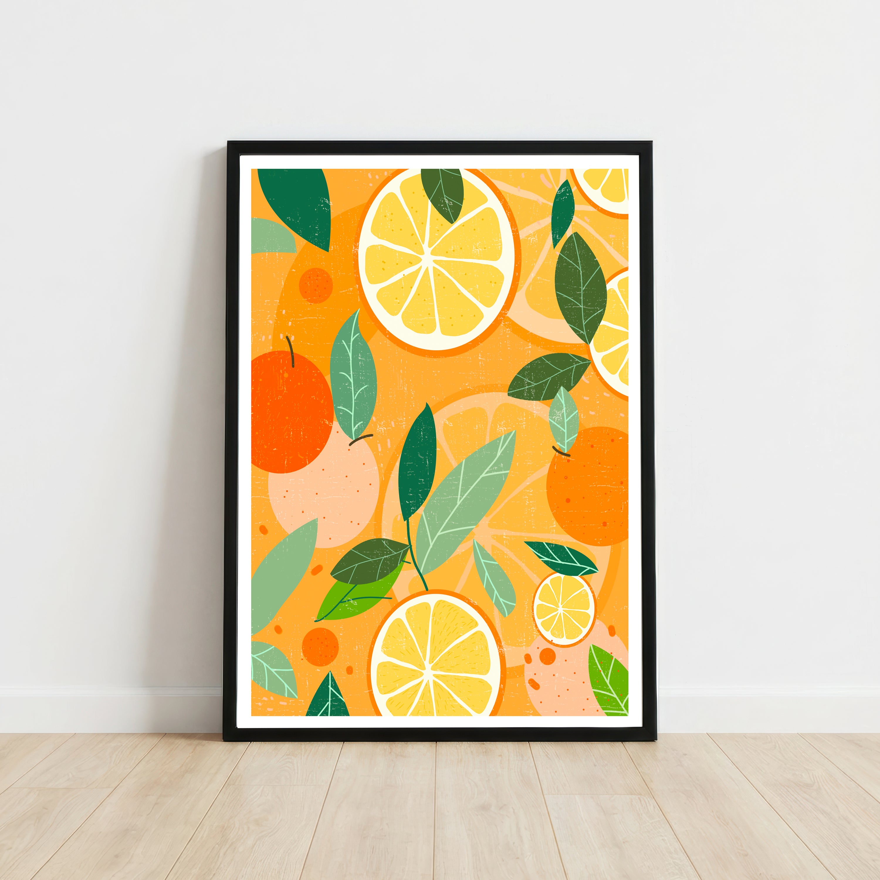 Citrus Fruit Botanical Art Print