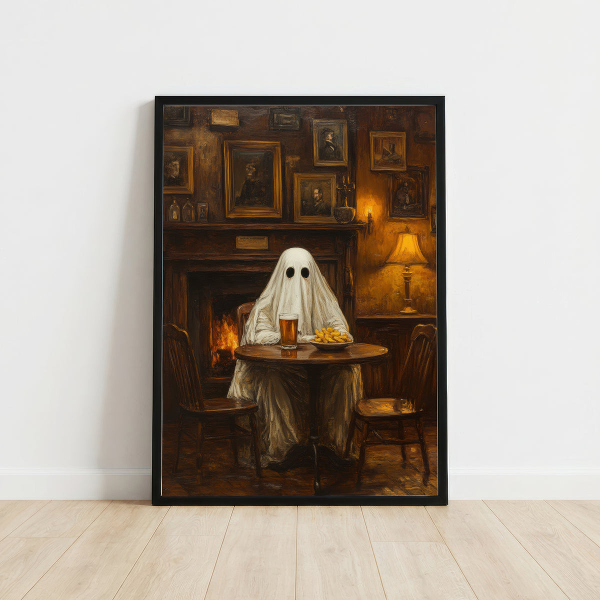 Ghost at the Tavern Art Print