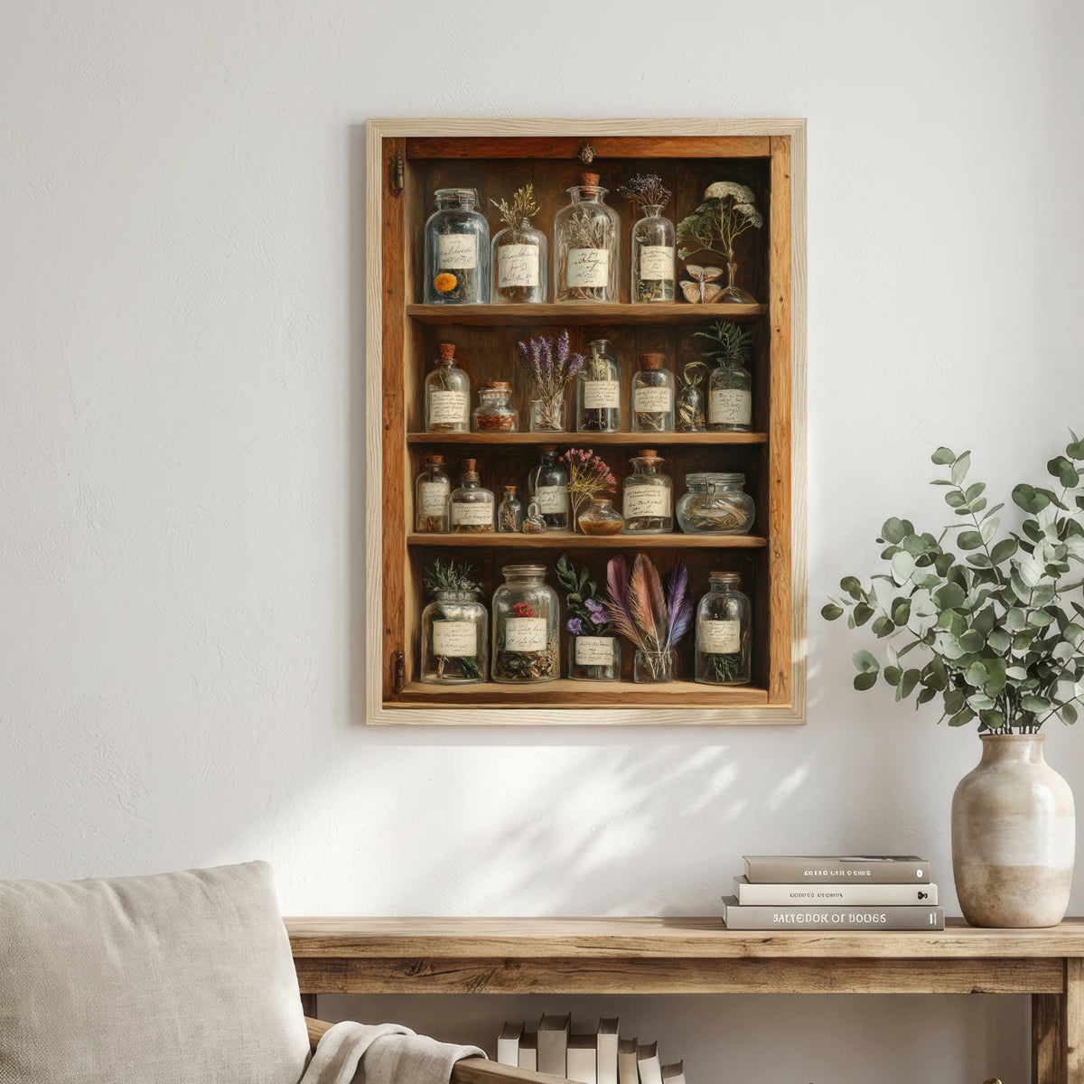 Vintage Apothecary Botanical Art Print