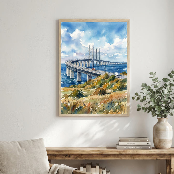 Oresund Bridge Sweden