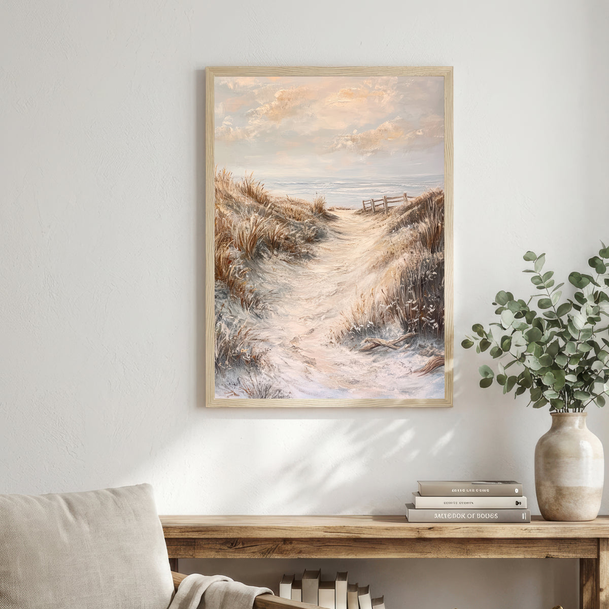 Coastal Dune Path Art Print