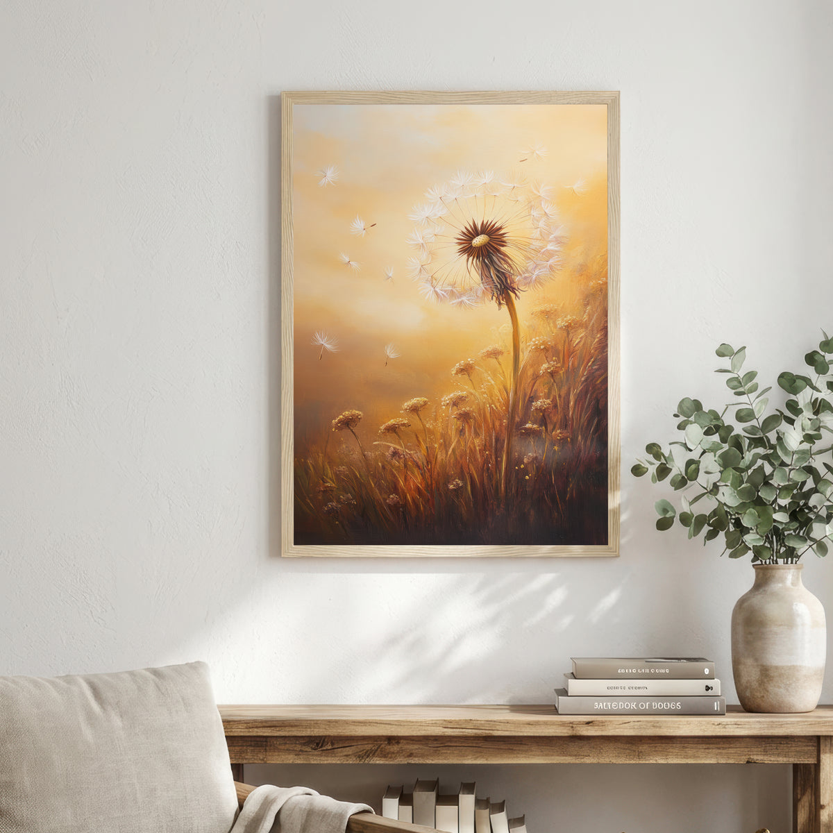 Dandelion Meadow Art Print