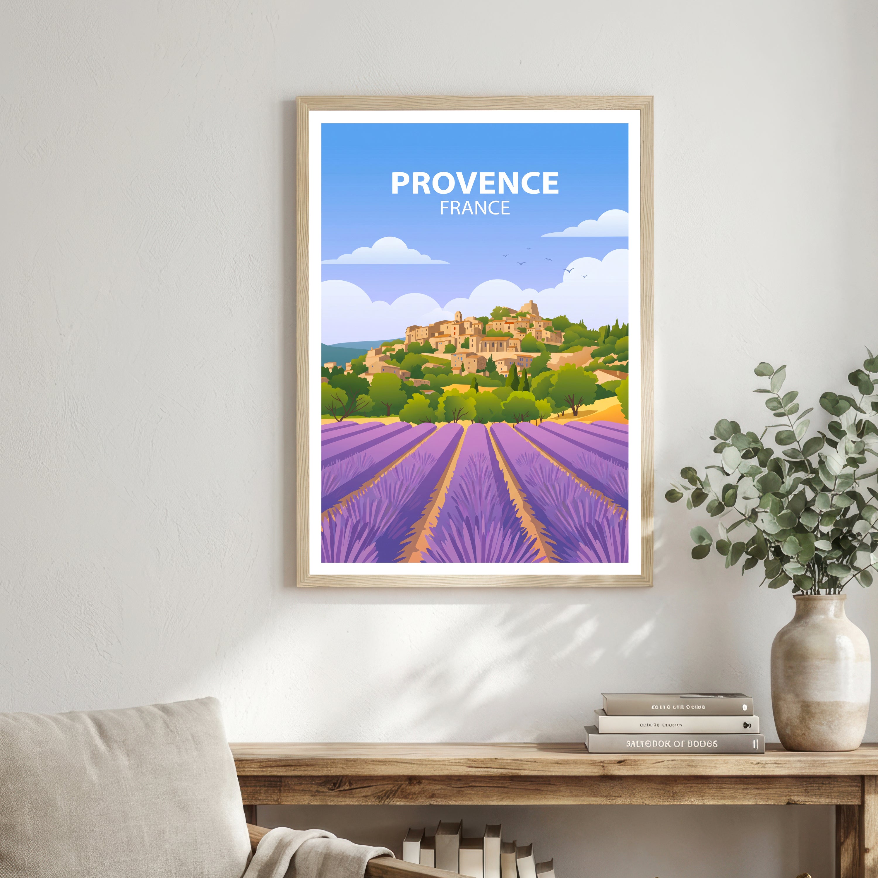 Provence France Travel Poster
