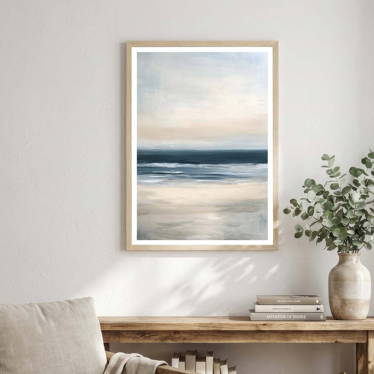 Minimalist Seascape Abstract Art Print