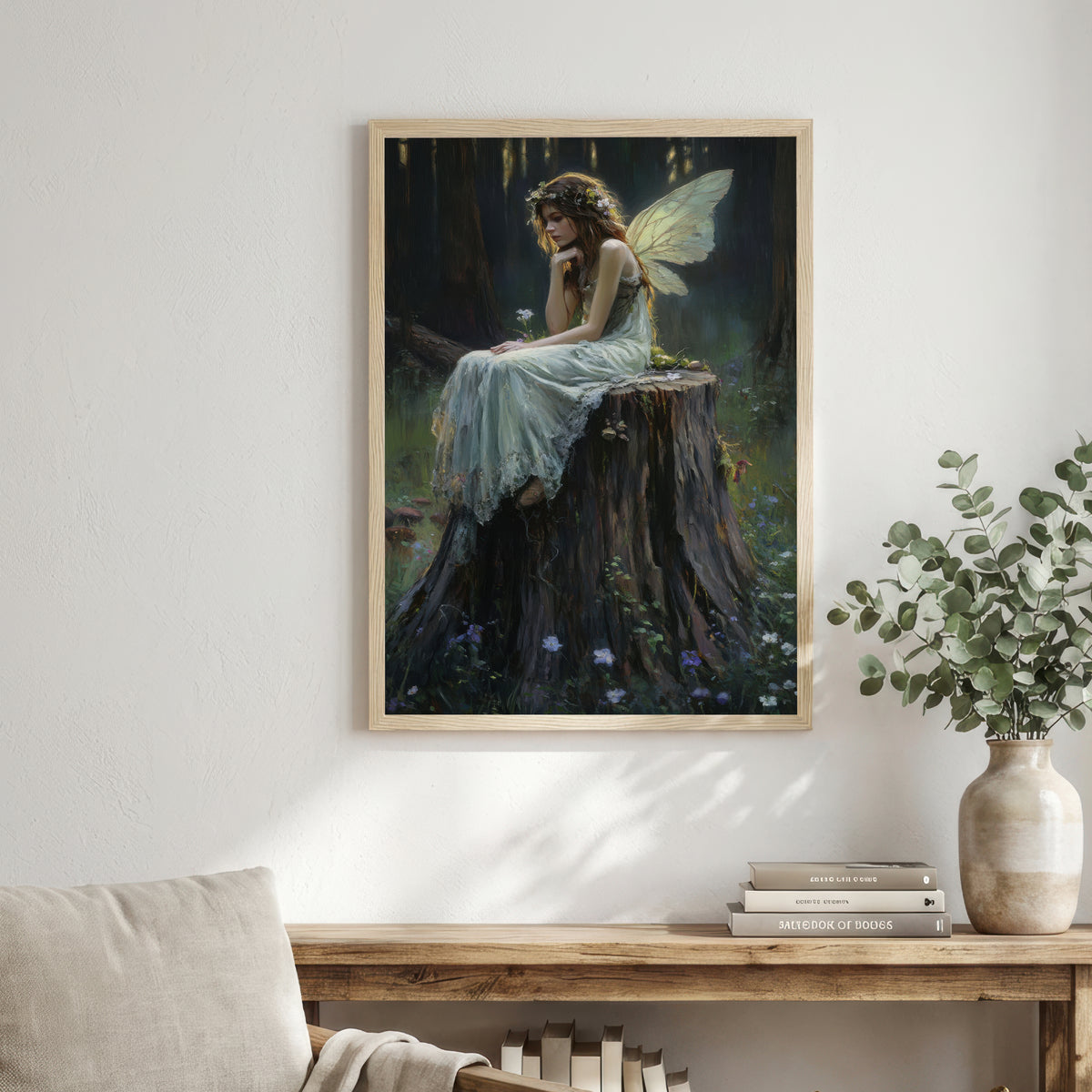 Enchanted Forest Fairy Art Print