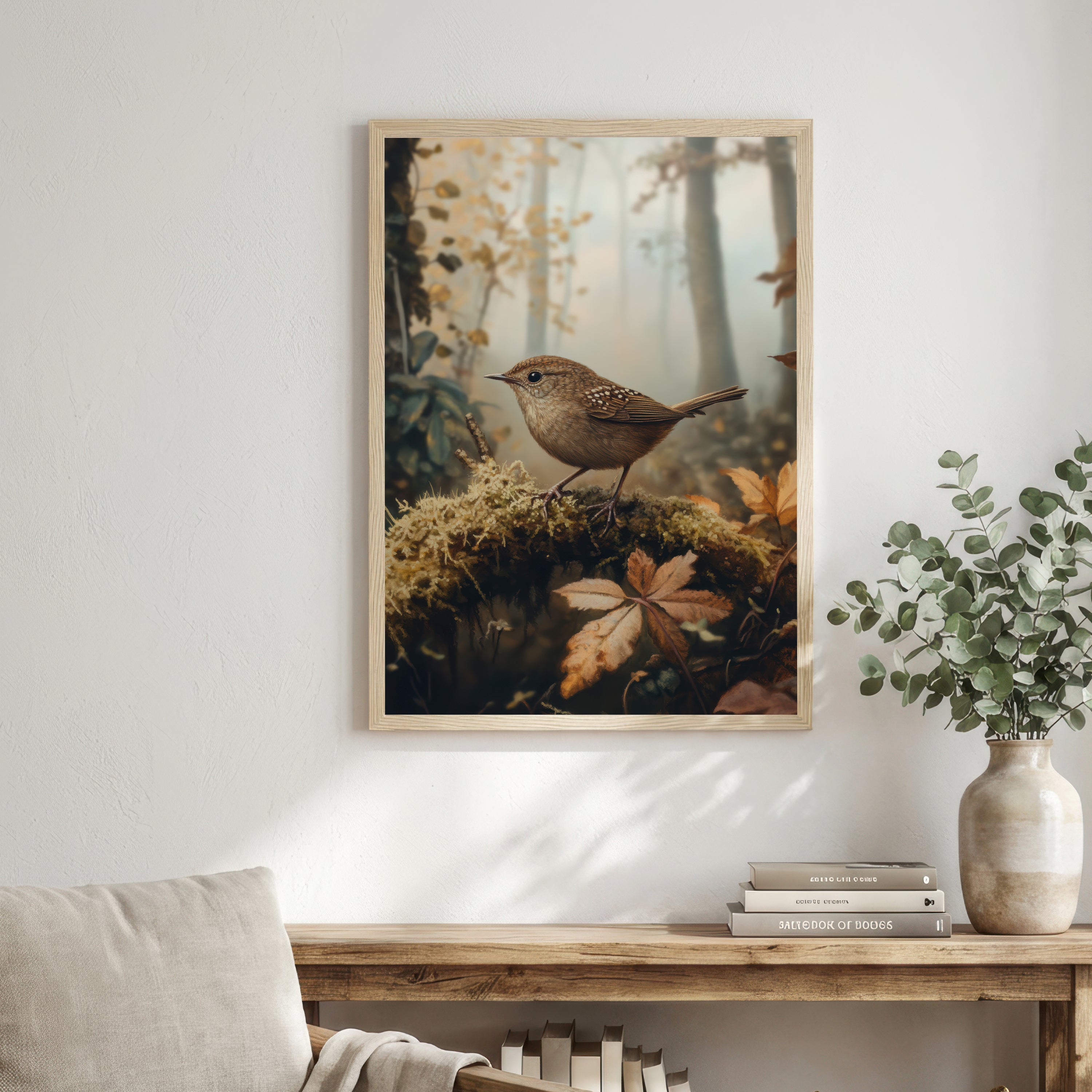 Woodland Songbird Art Print