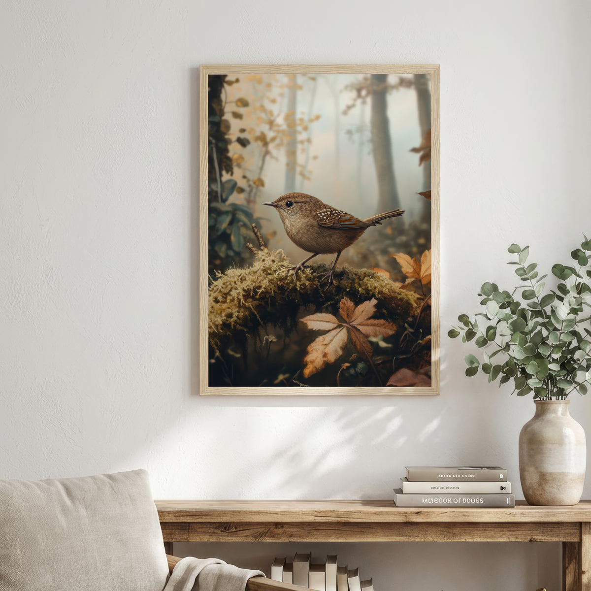 Woodland Songbird Art Print