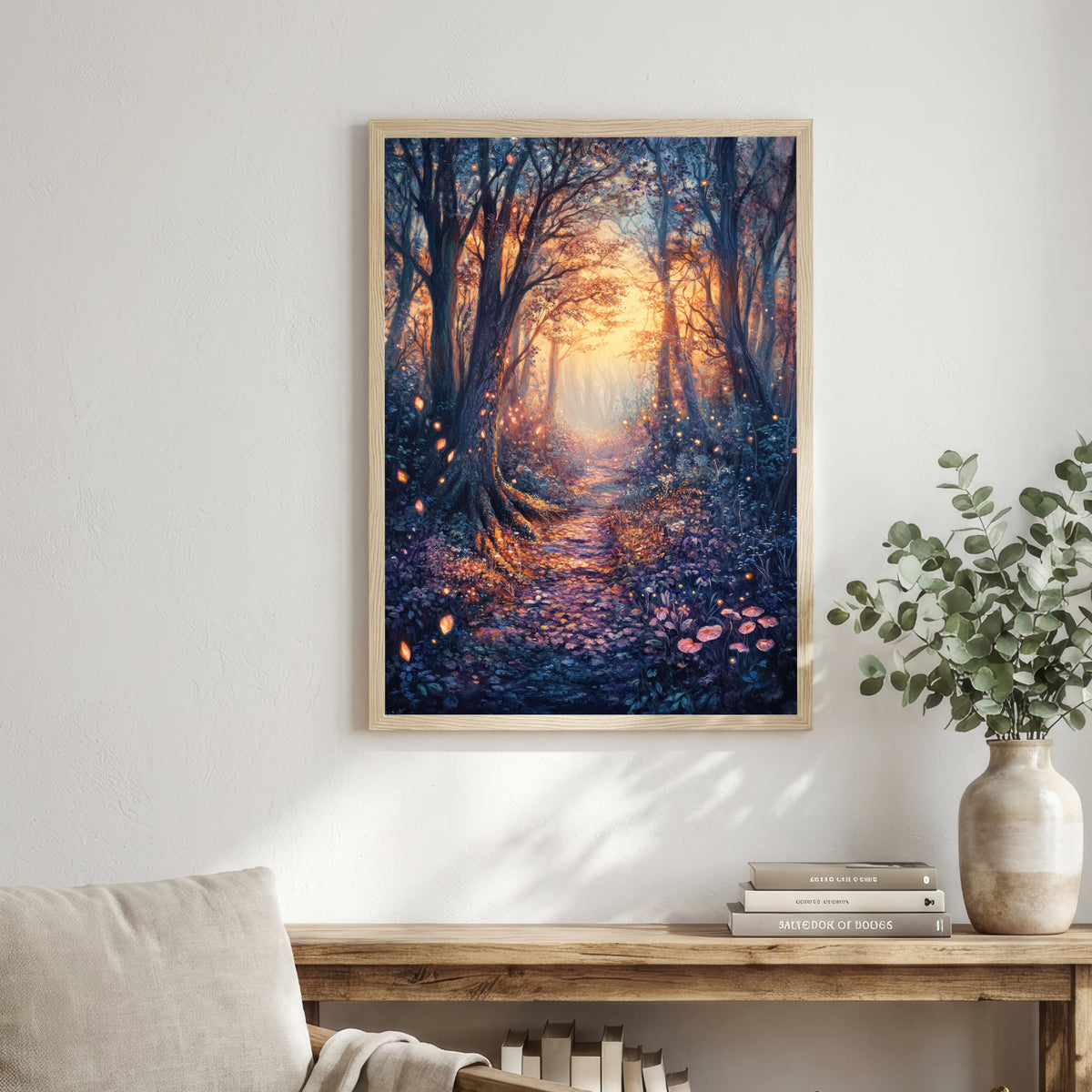 Enchanted Forest Path Art Print