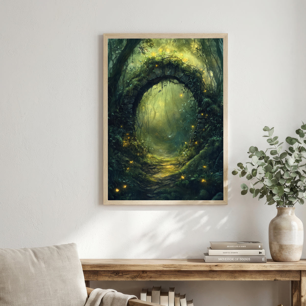 Enchanted Forest Path Art Print