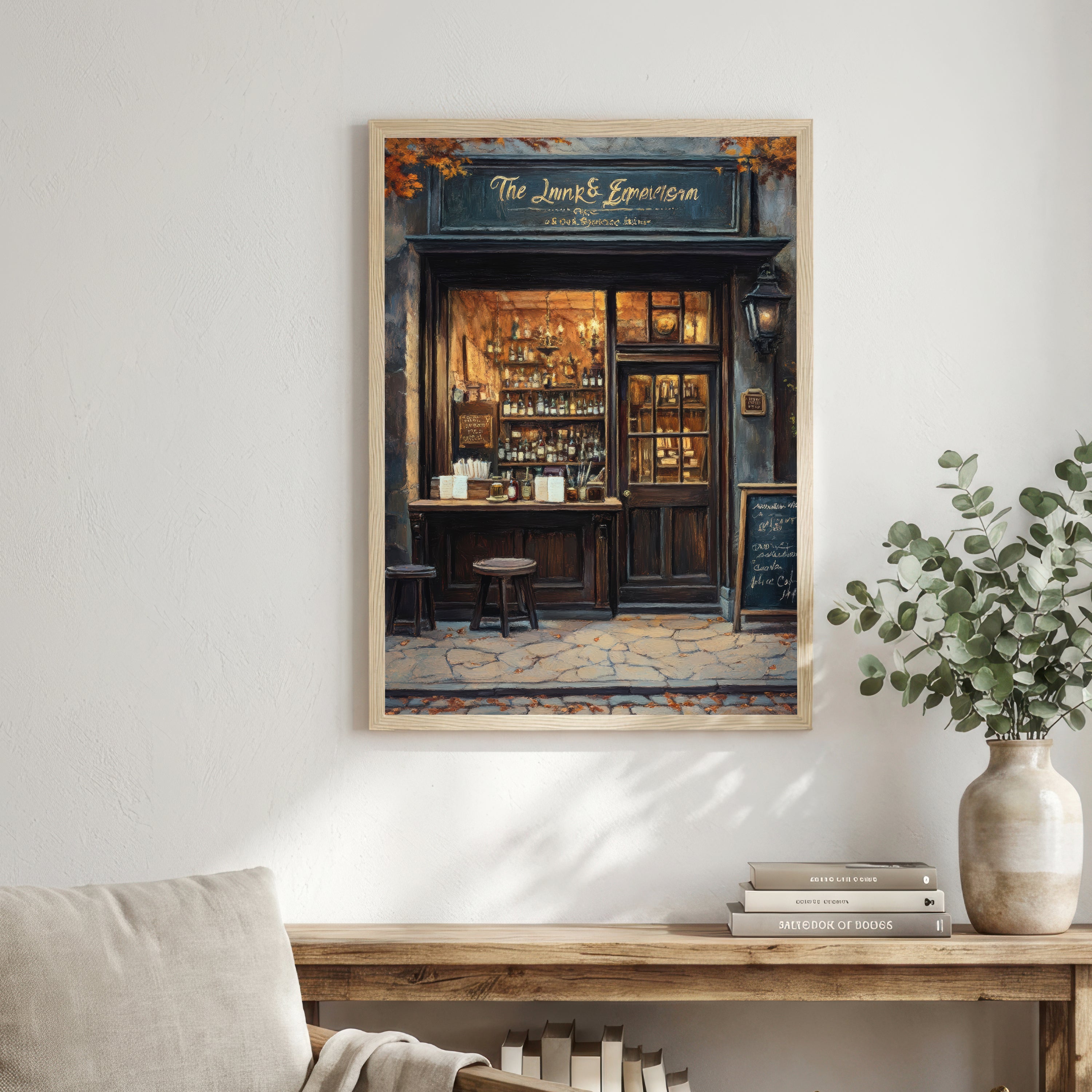 Vintage Inn & Emporium Art Print