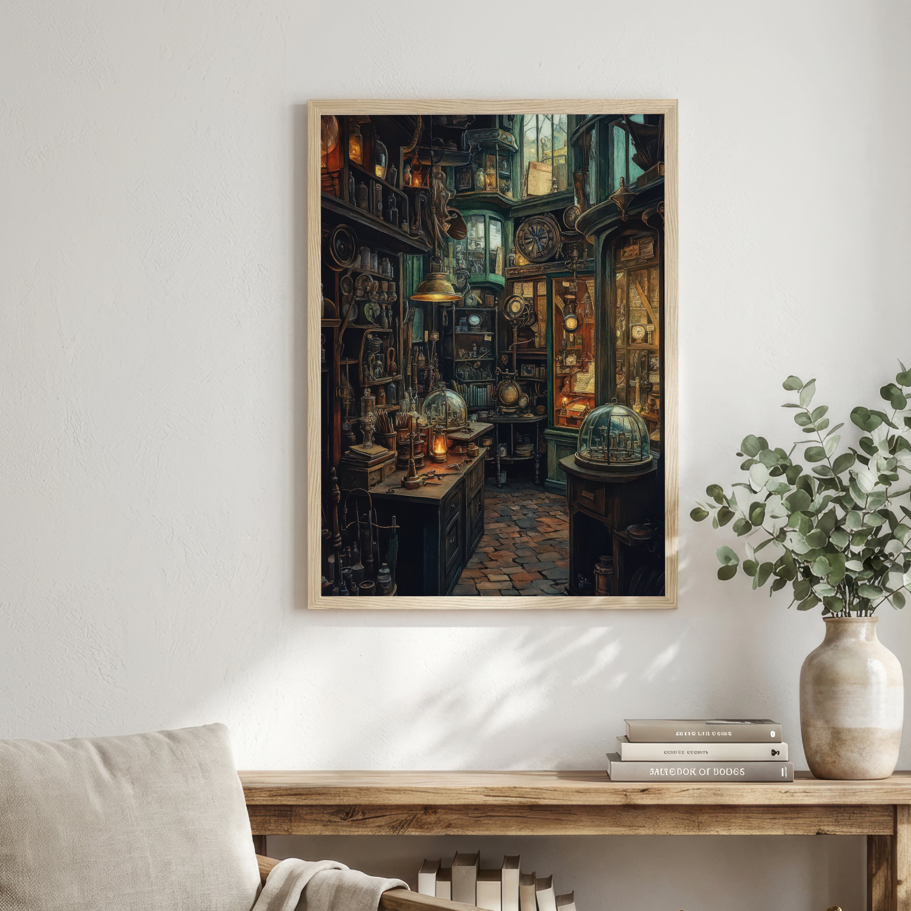 Antique Curiosity Shop Art Print