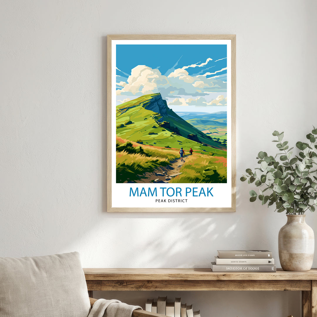 Mam Tor Peak District Derbyshire