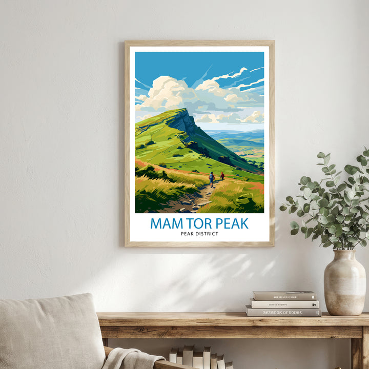 Mam Tor Peak District Derbyshire