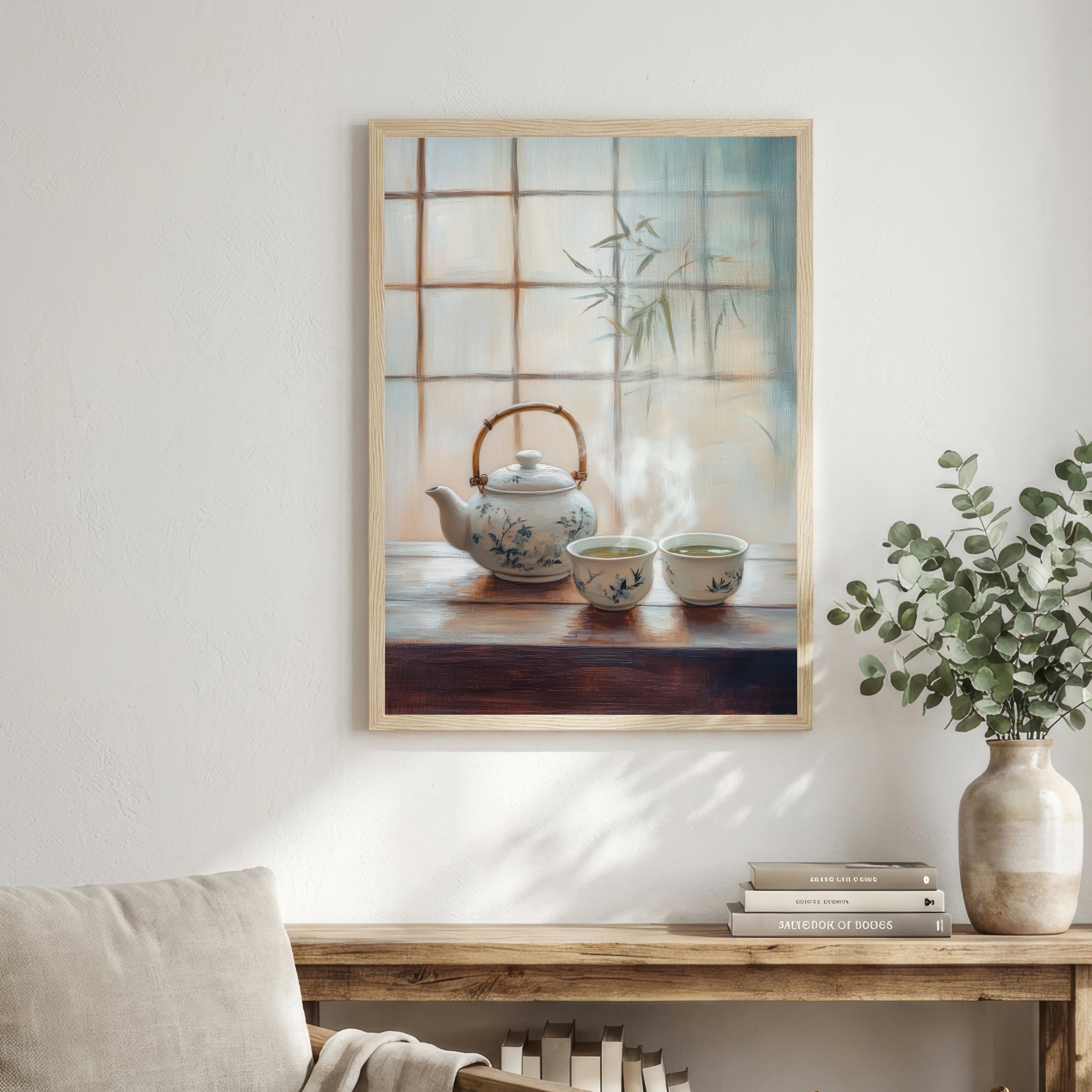 Tea Set Still Life Art Print