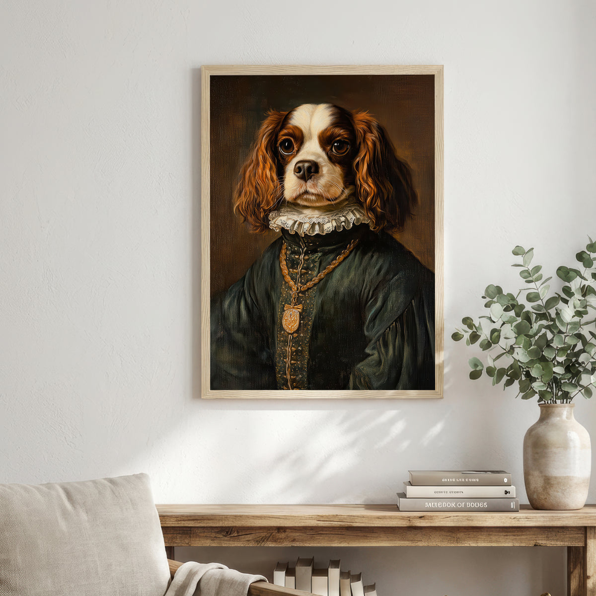 Cavalier Spaniel Gentleman Art Print