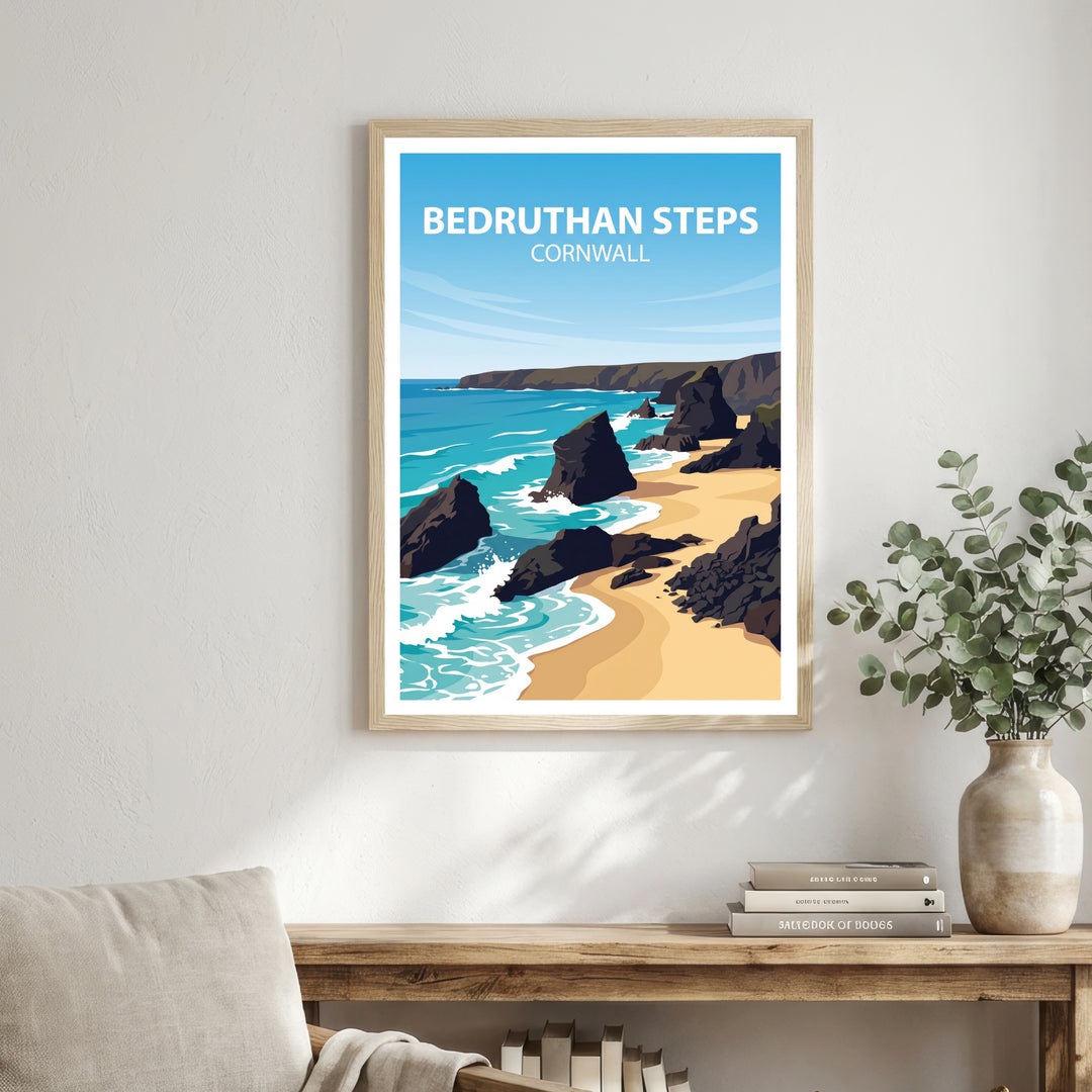Bedruthan Steps Cornwall