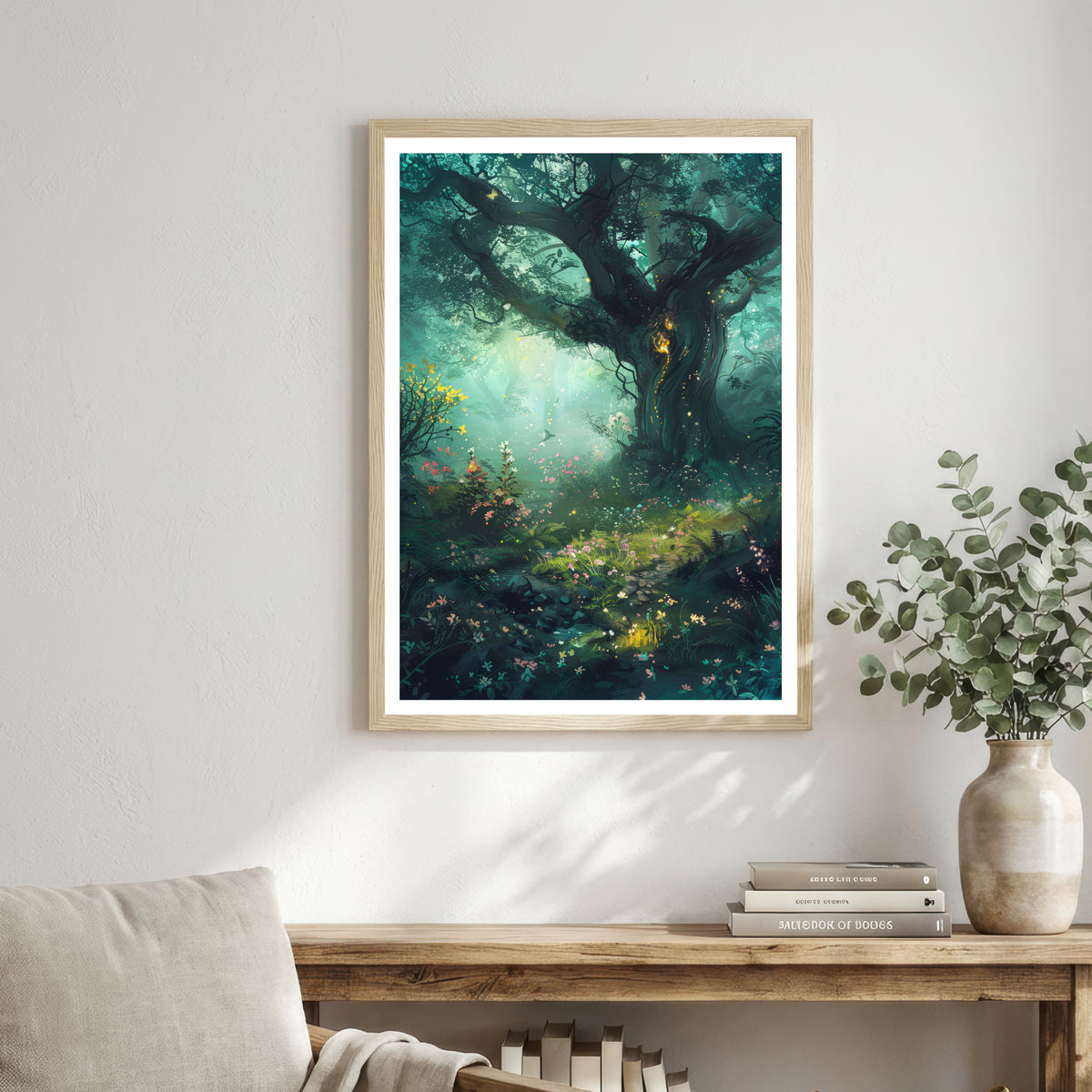 Enchanted Forest Tree Art Print