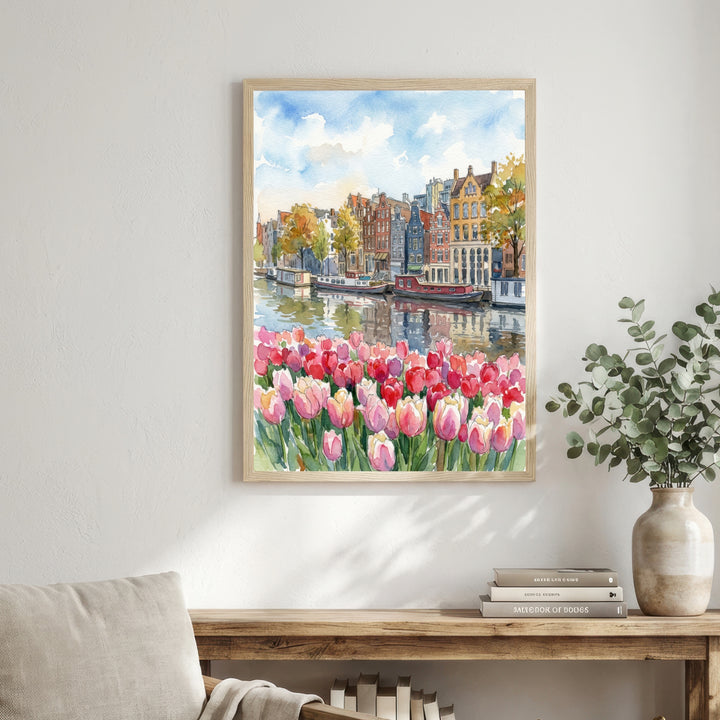 Amsterdam Canal Houses Netherlands