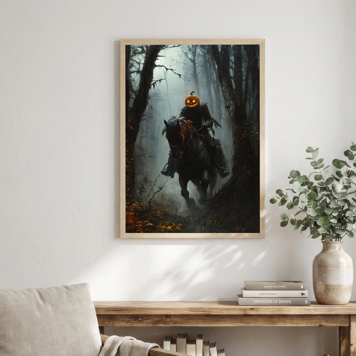 Headless Horseman Gothic Art Print
