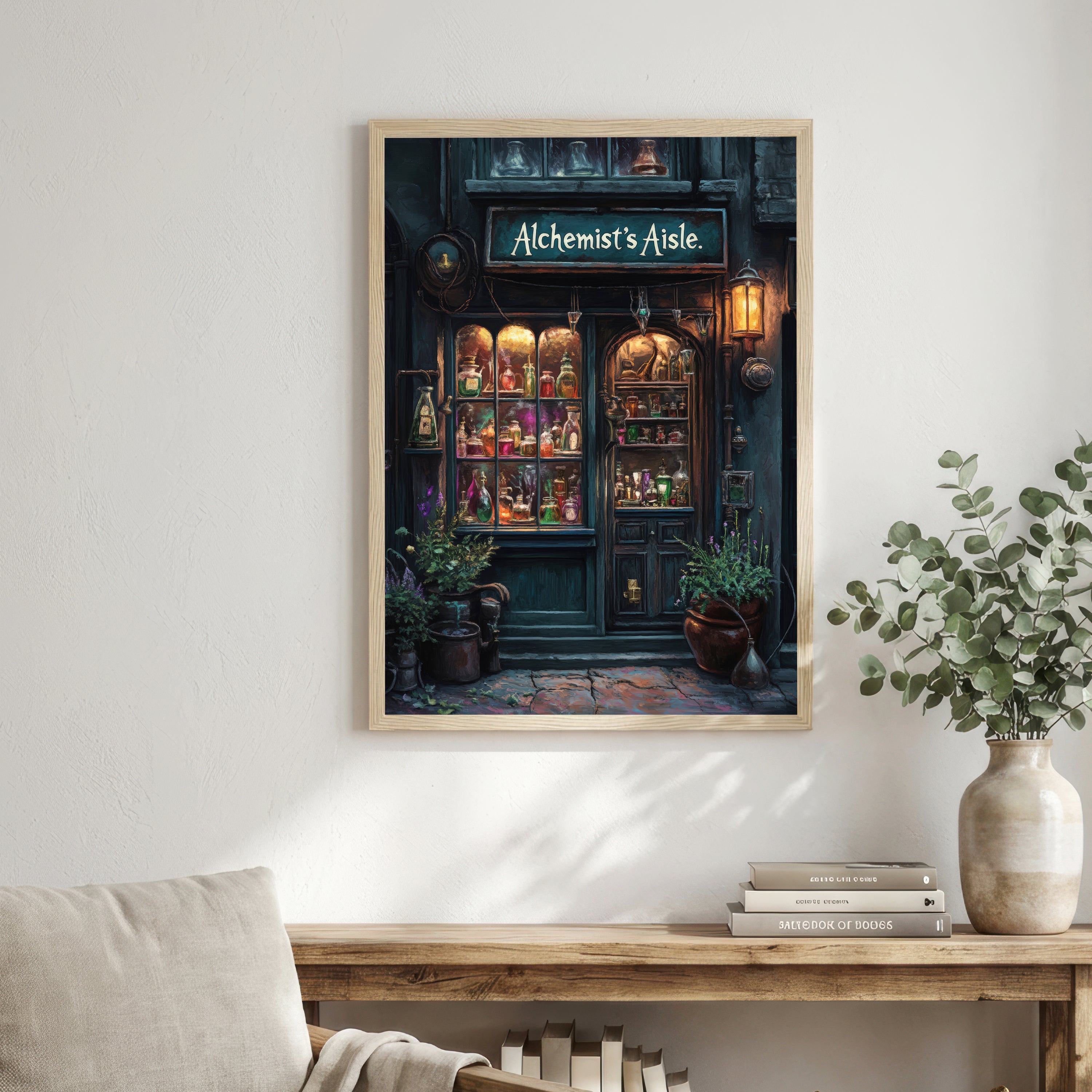 Alchemist's Apothecary Art Print