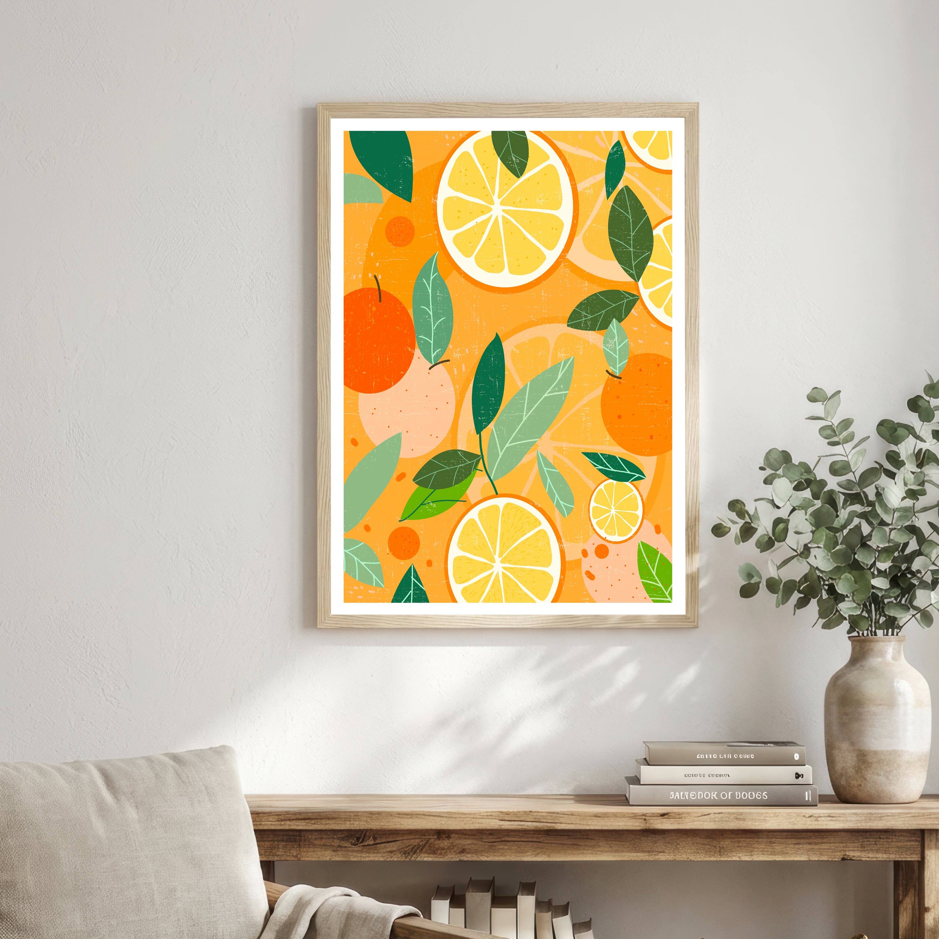 Citrus Fruit Botanical Art Print