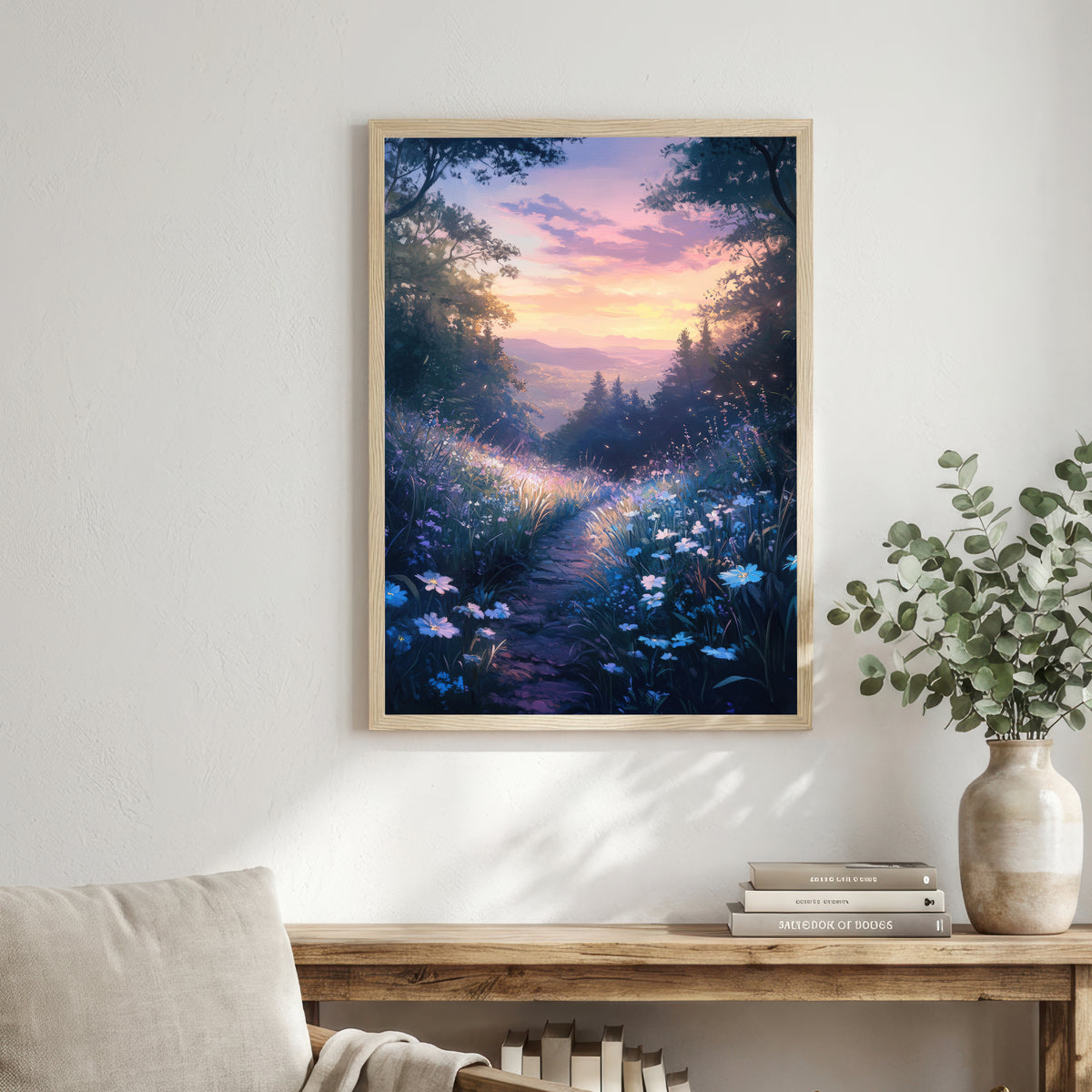 Enchanted Woodland Path Art Print