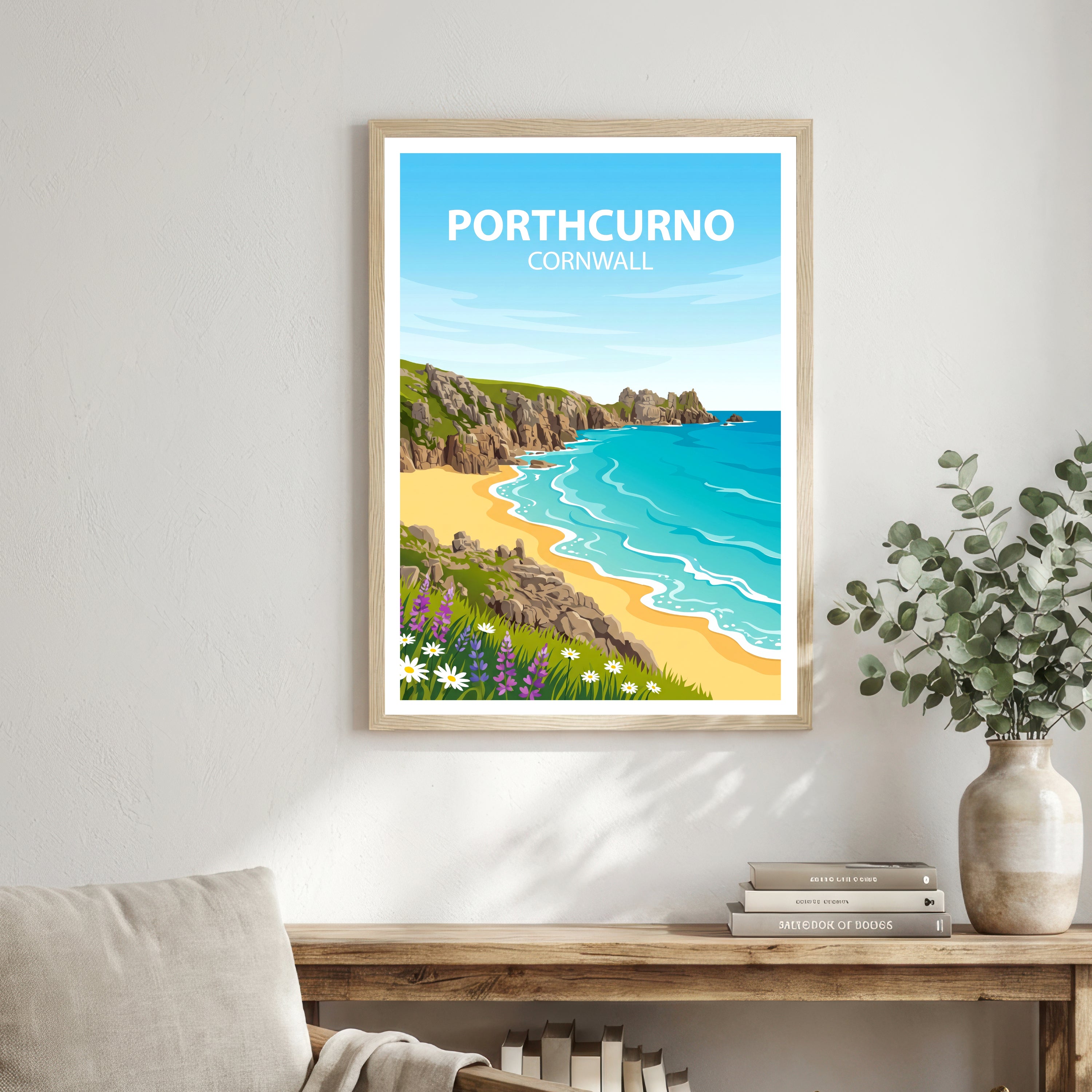 Porthcurno Cornwall