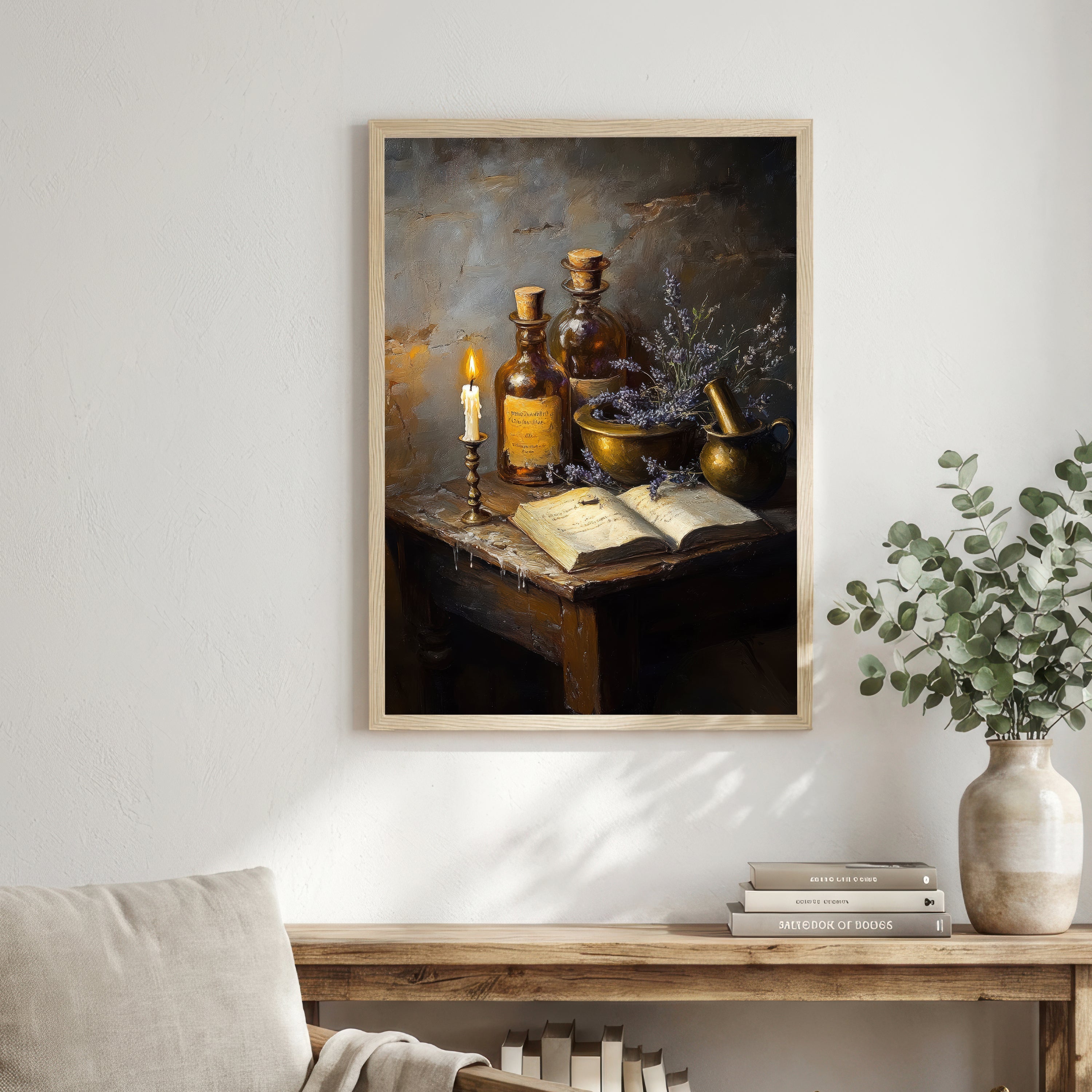 Alchemist Still Life Art Print