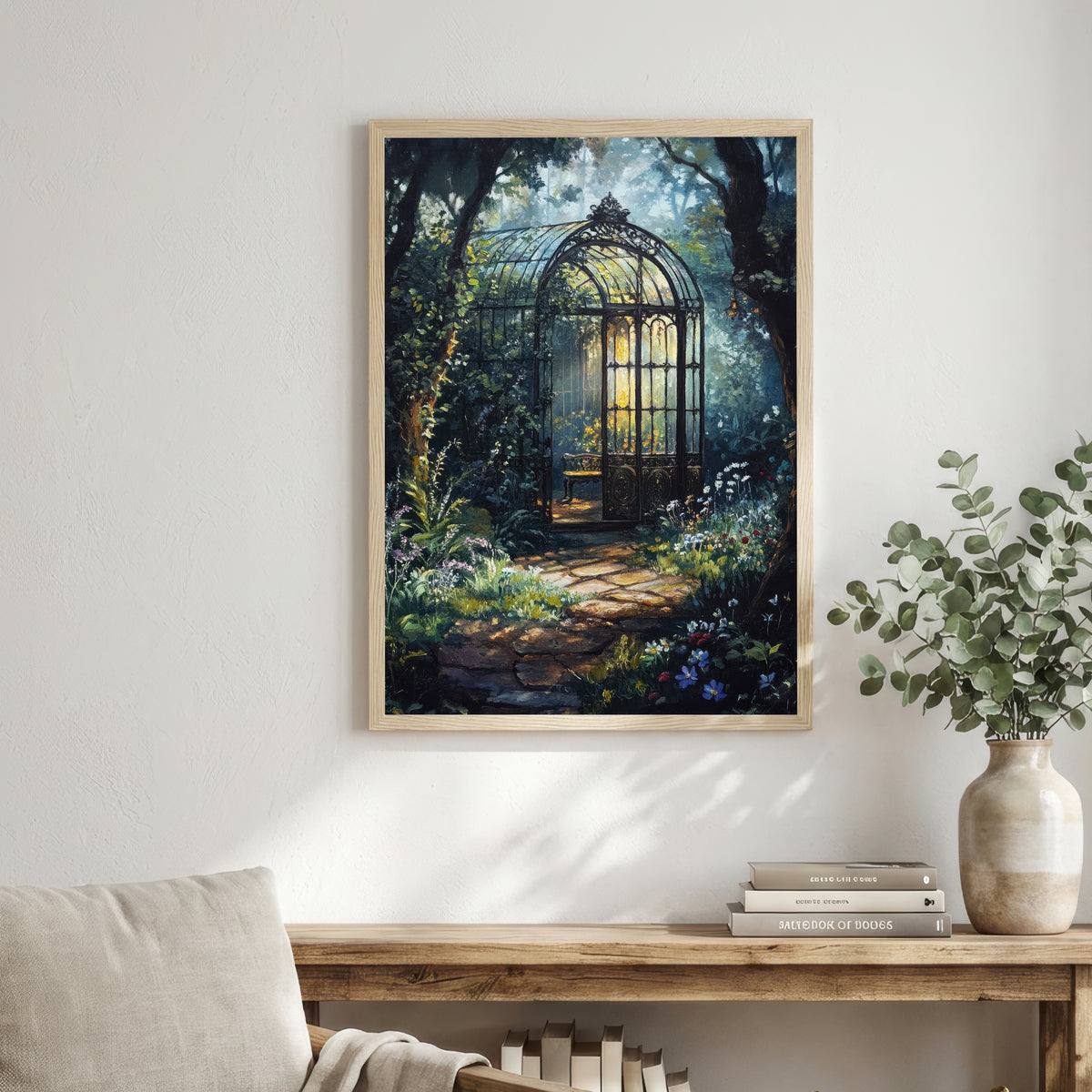 Enchanted Forest Conservatory Art Print