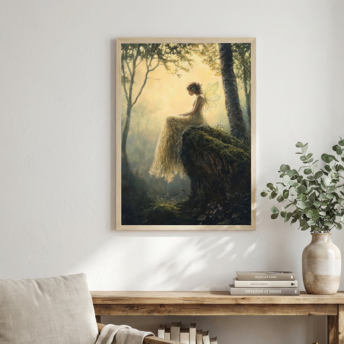 Woodland Fairy Fantasy Art Print