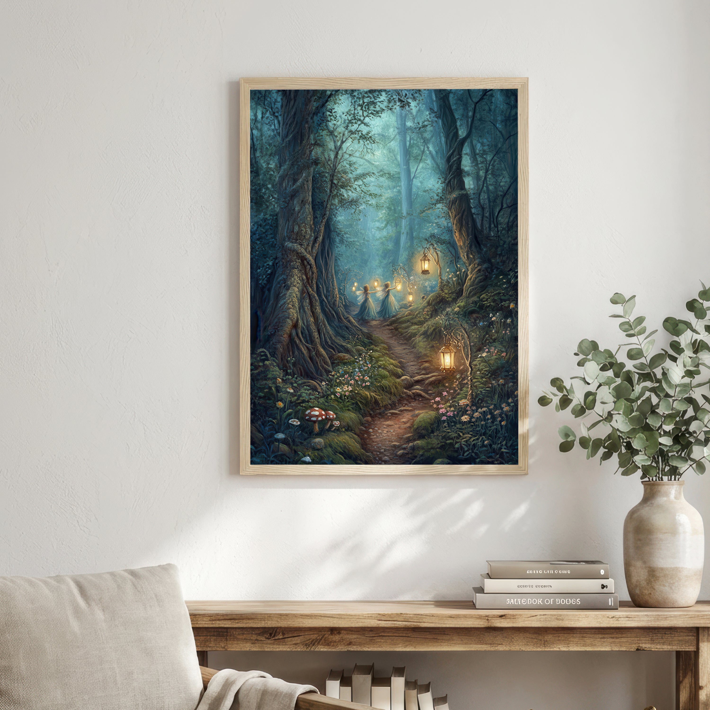 Enchanted Forest Fairy Art Print