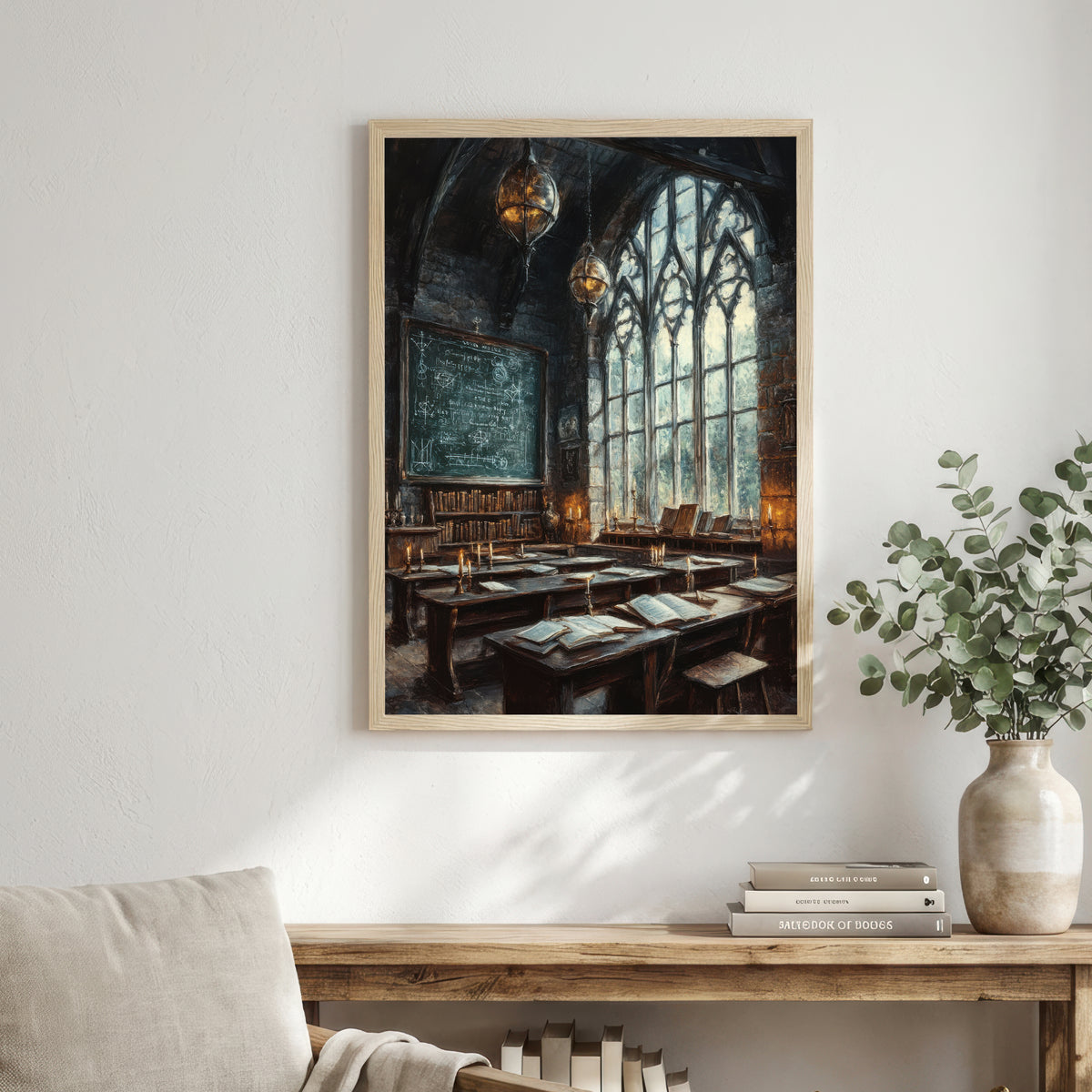 Gothic Alchemy Study Art Print