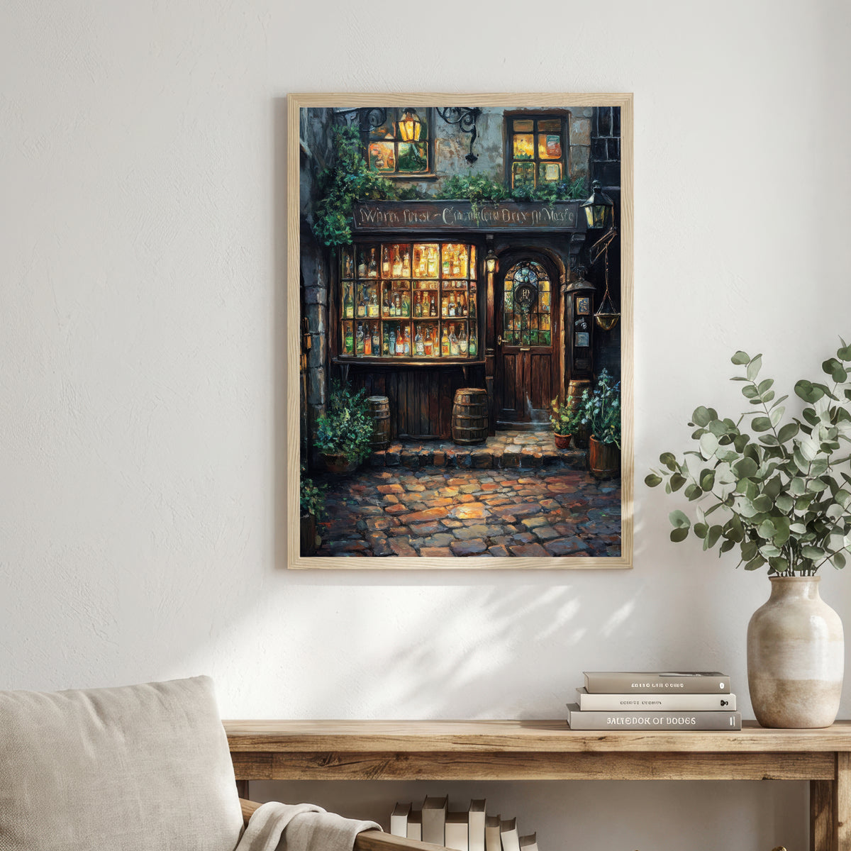 Vintage Pub Facade Art Print
