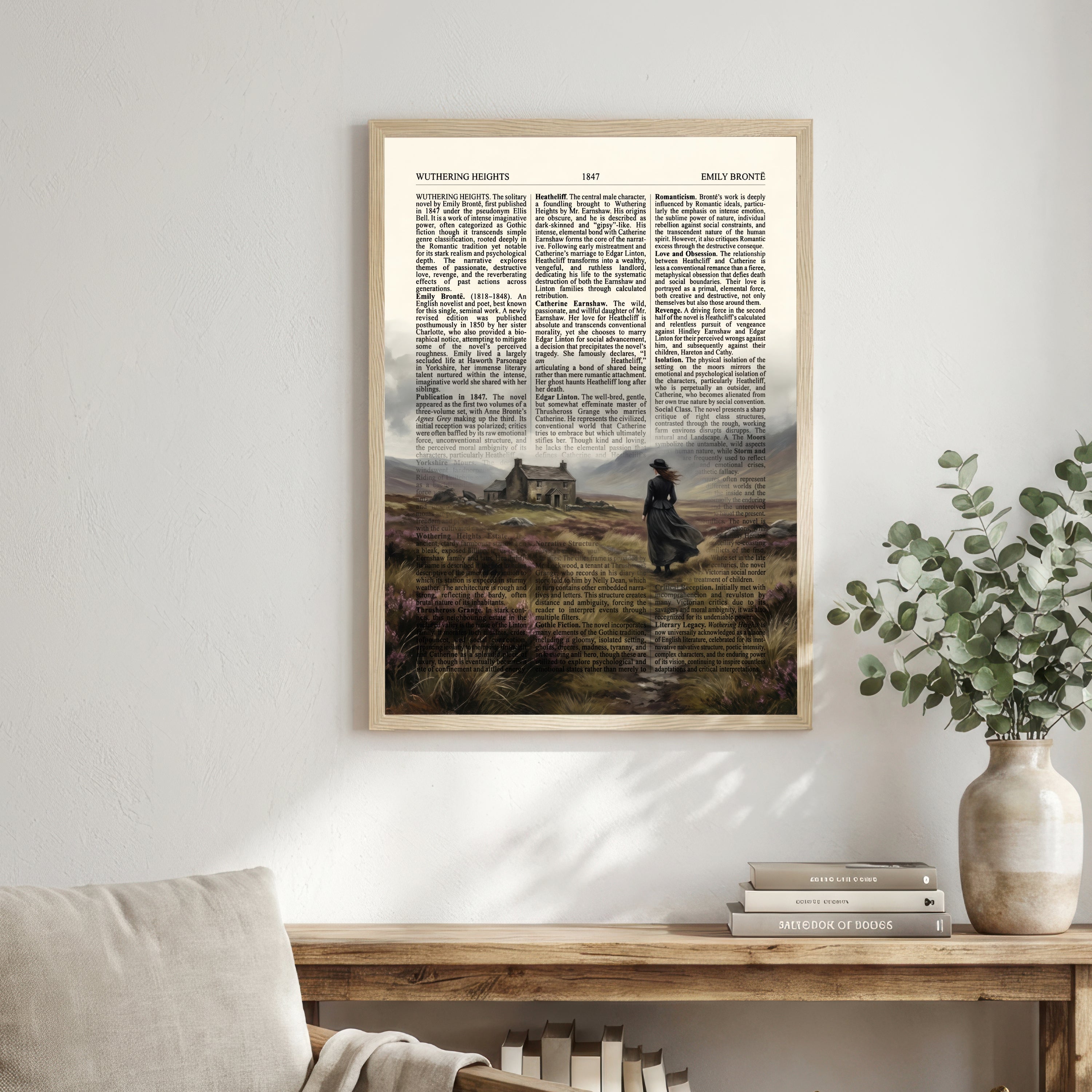 Wuthering Heights Gothic Art Print